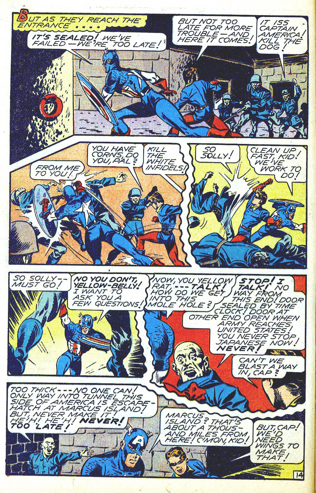 Read online Captain America Comics comic -  Issue #42 - 16