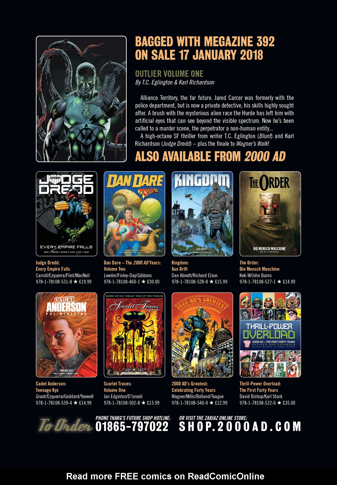 Read online Judge Dredd Megazine (Vol. 5) comic -  Issue #391 - 129