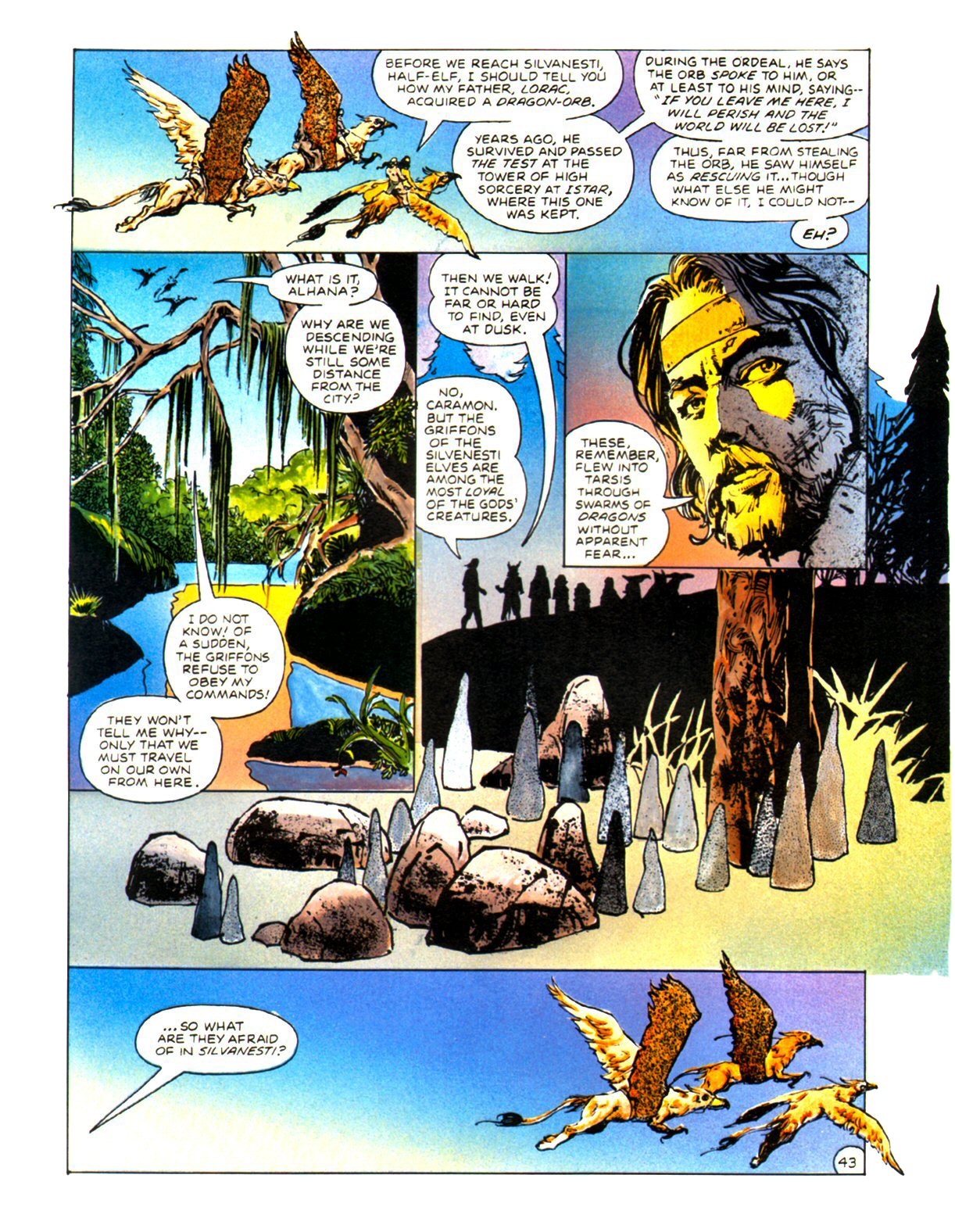 Read online Dragonlance Saga comic -  Issue #3 - 46