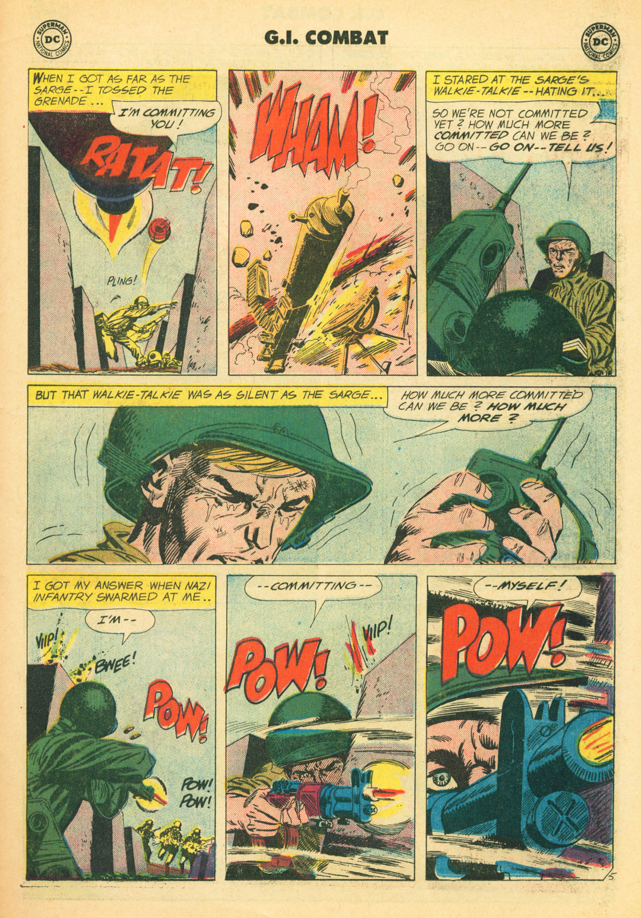 Read online G.I. Combat (1952) comic -  Issue #74 - 31