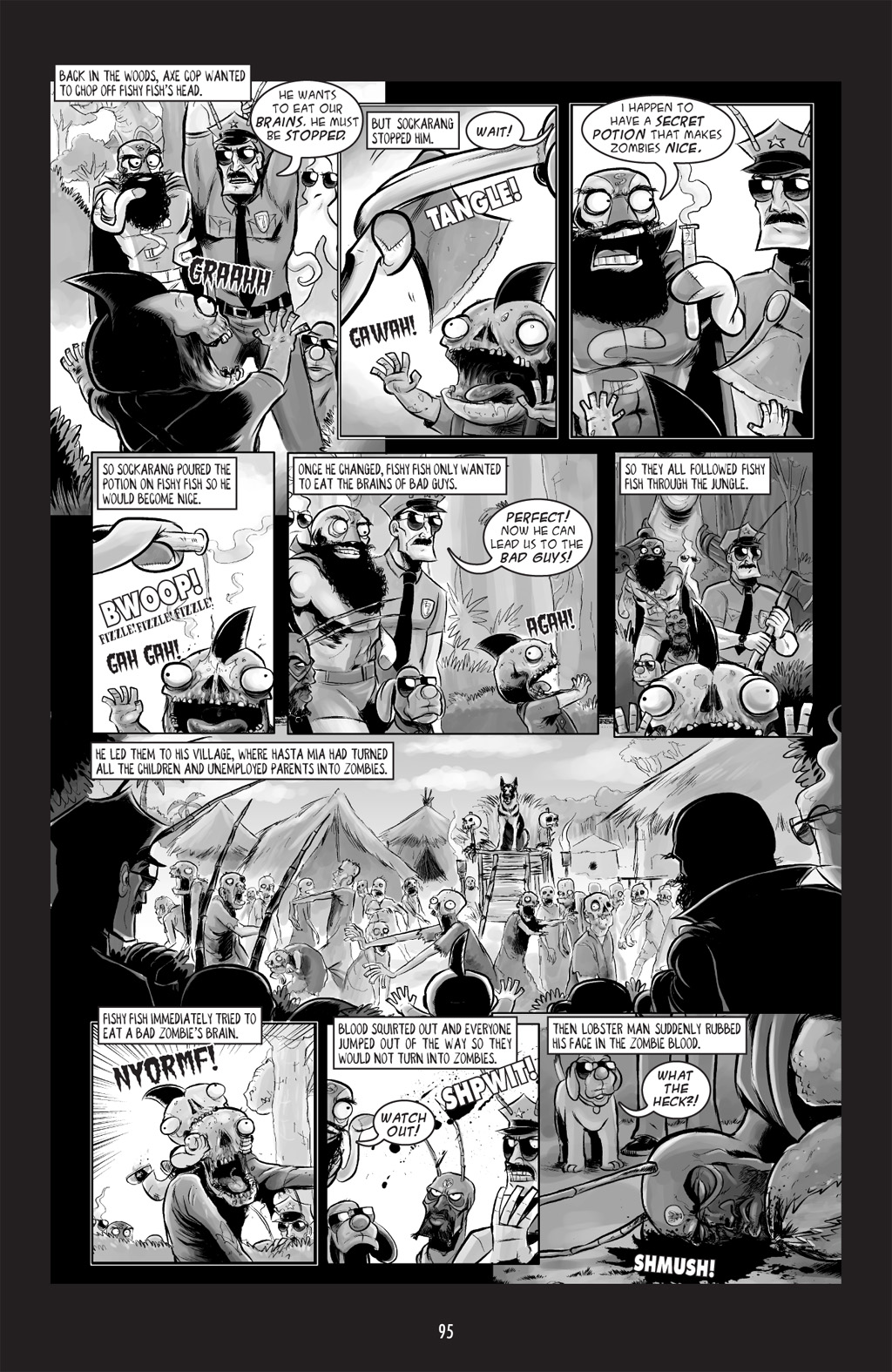Read online Axe Cop comic -  Issue # TPB 1 - 95