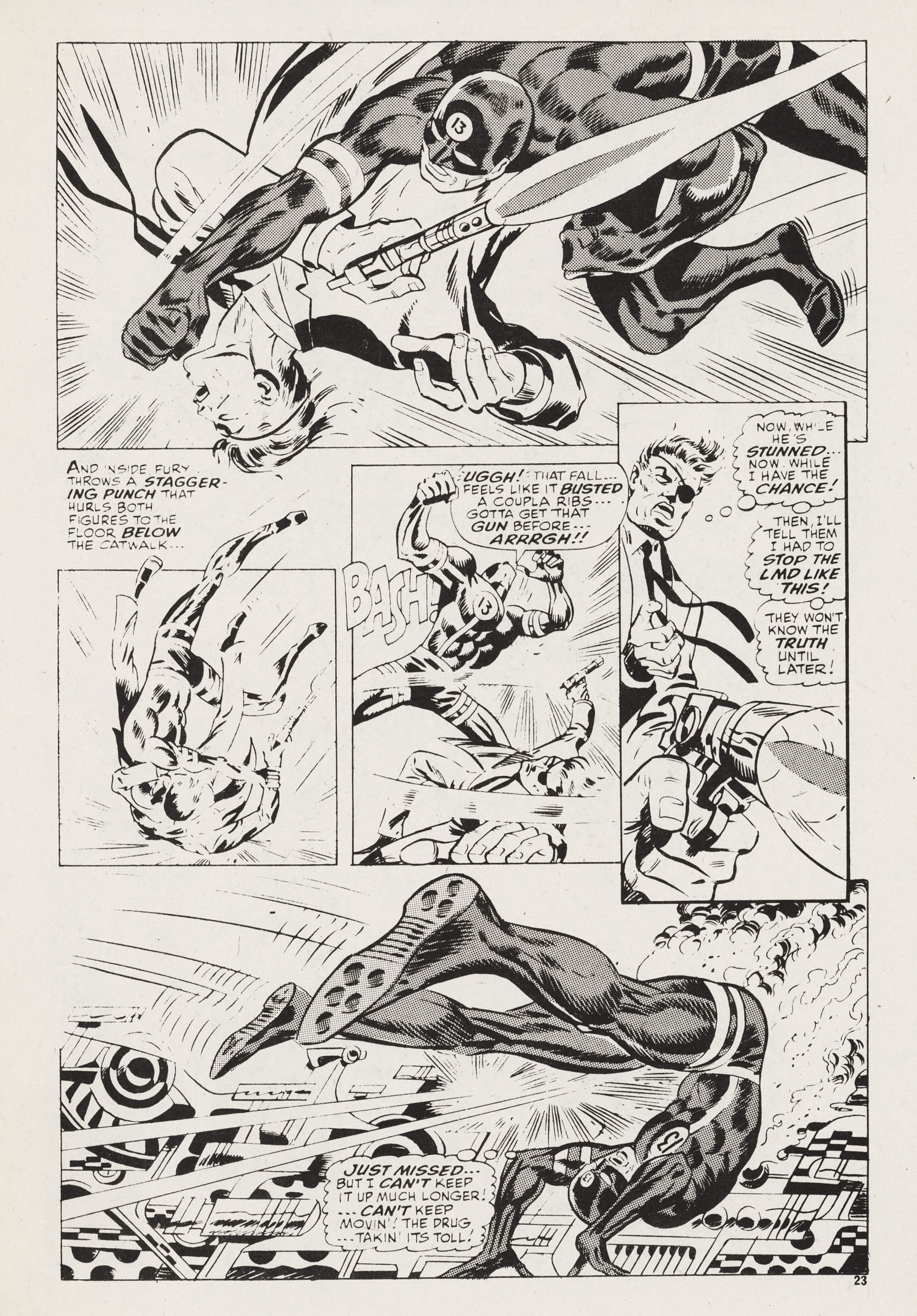 Read online Captain Britain (1976) comic -  Issue #37 - 22