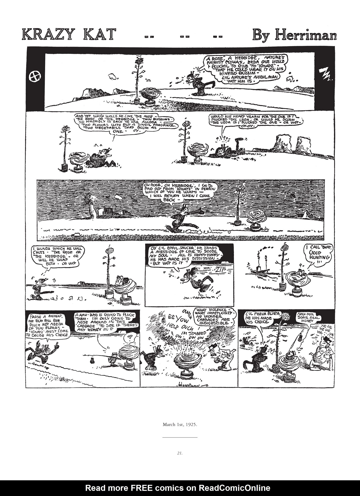 Read online Krazy & Ignatz comic -  Issue # TPB 4 - 22