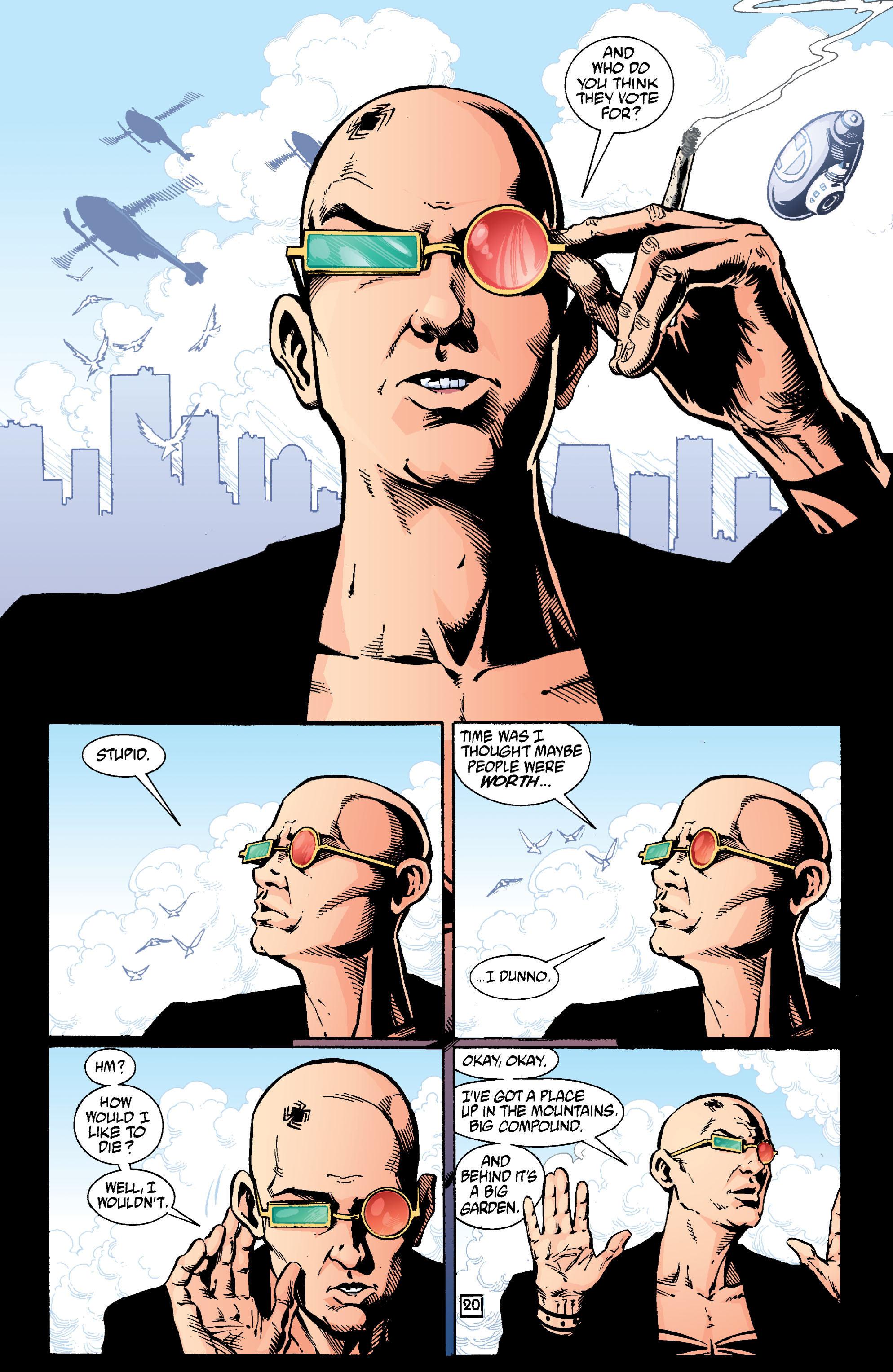 Read online Transmetropolitan comic -  Issue #25 - 21