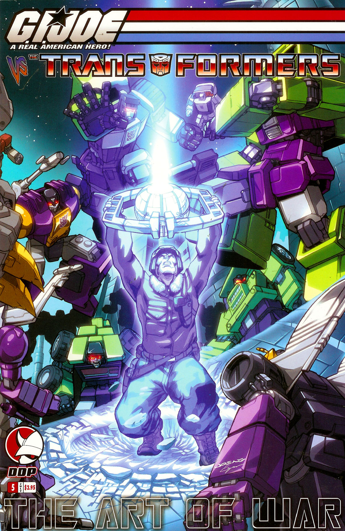 Read online G.I. Joe vs. The Transformers III: The Art of War comic -  Issue #5 - 1