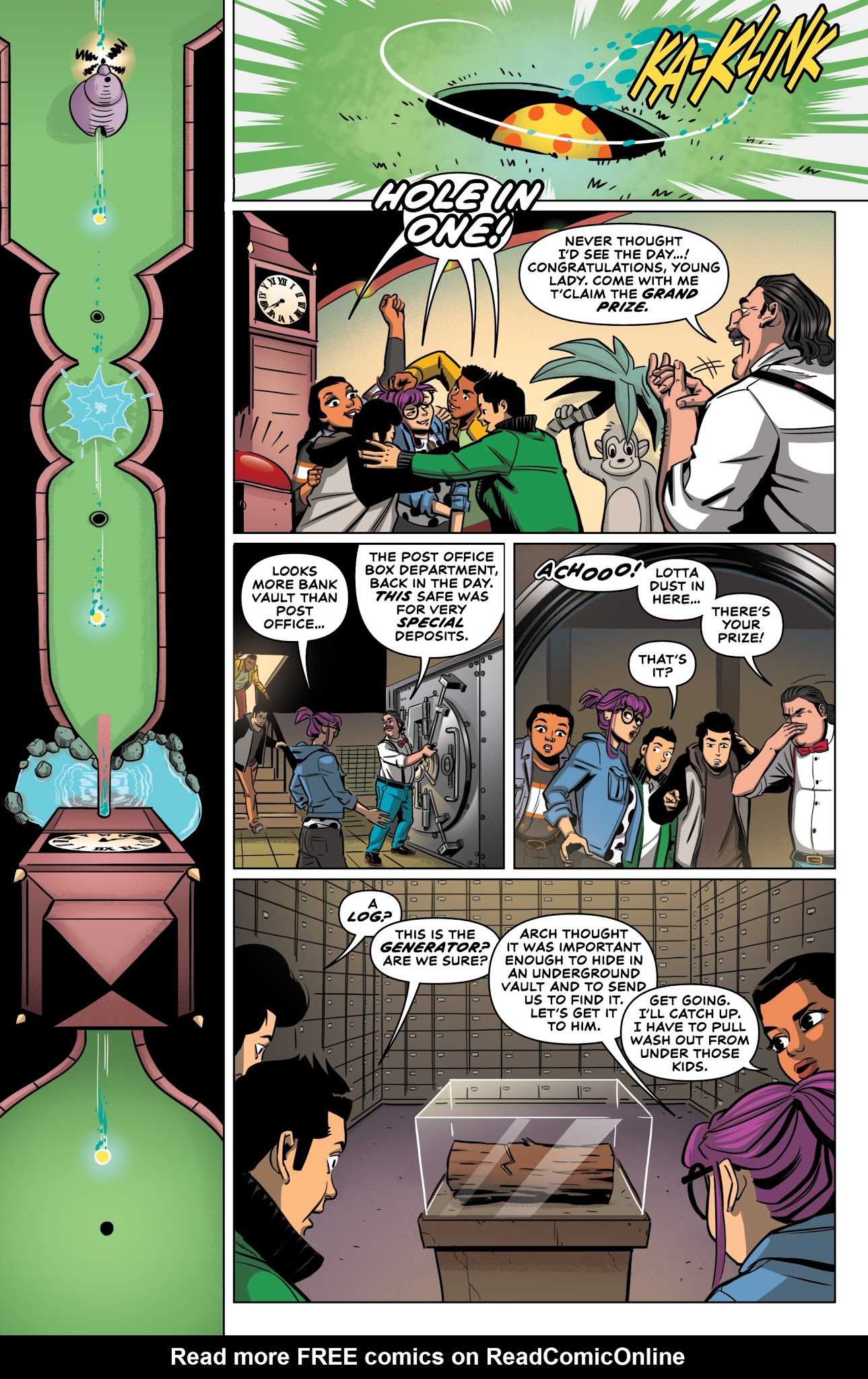 Read online Three O'Clock Club comic -  Issue #3 - 24