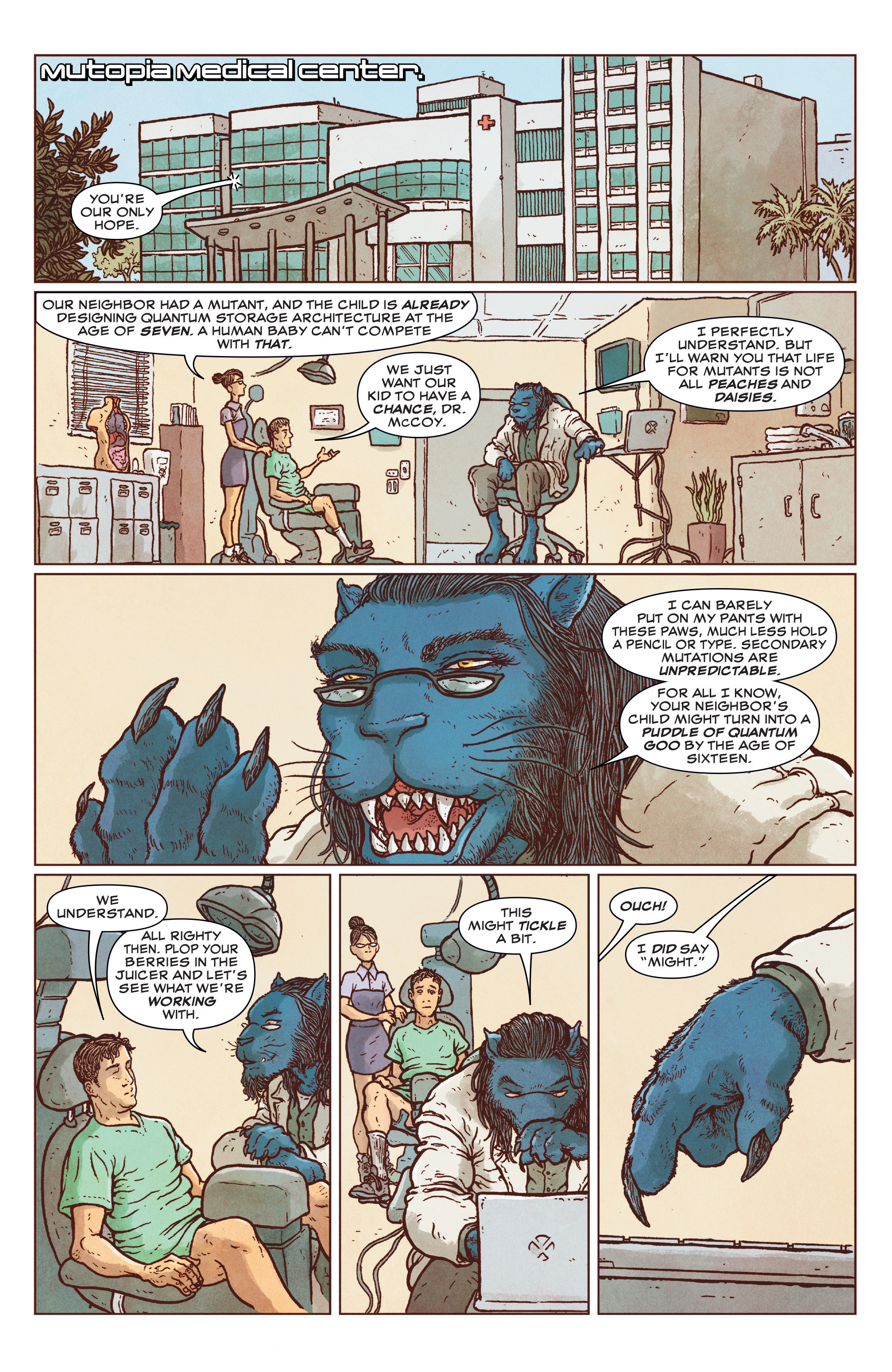 Read online E is for Extinction comic -  Issue #1 - 14