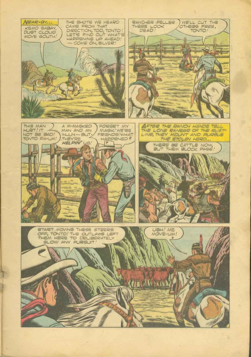 Read online The Lone Ranger (1948) comic -  Issue #58 - 5