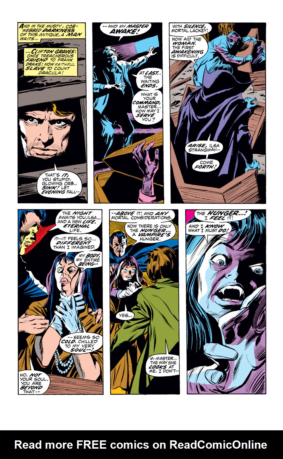 Read online Tomb of Dracula (1972) comic -  Issue #4 - 9