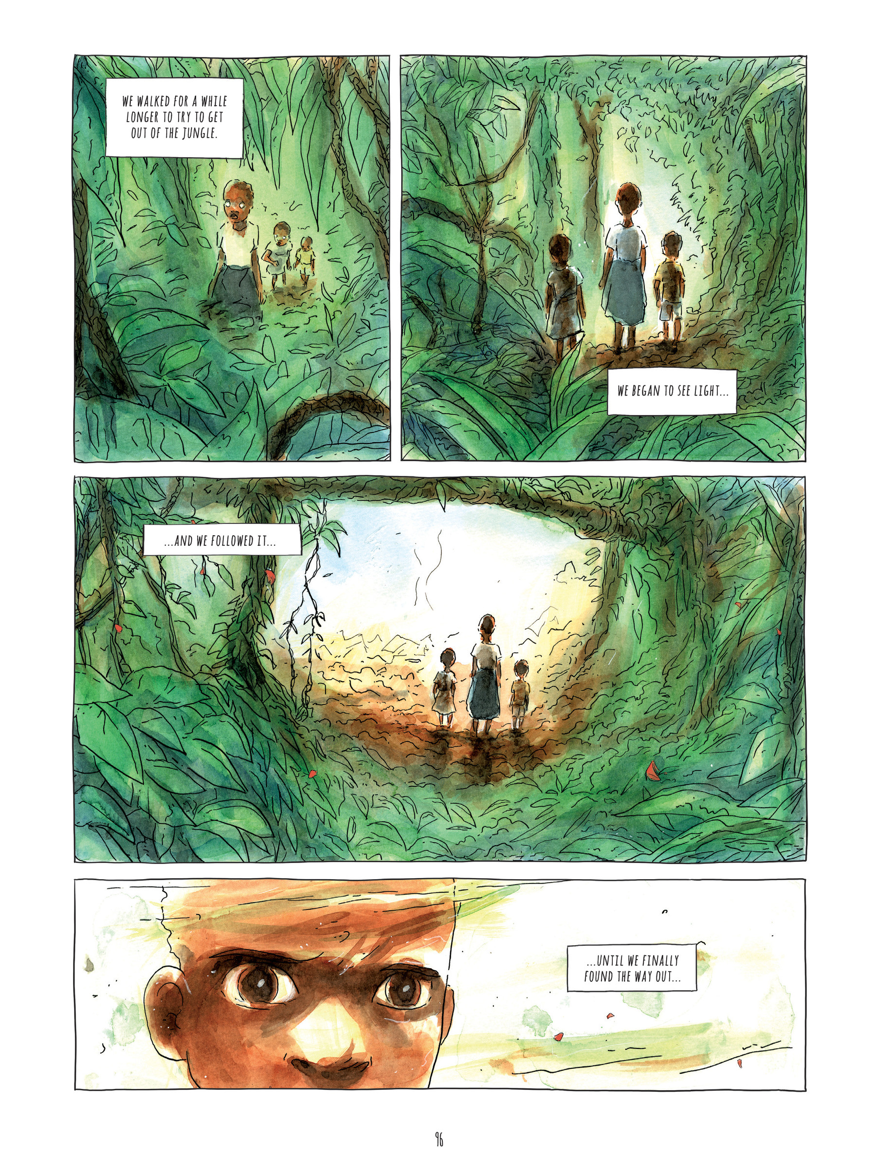 Read online Alice on the Run: One Child's Journey Through the Rwandan Civil War comic -  Issue # TPB - 95