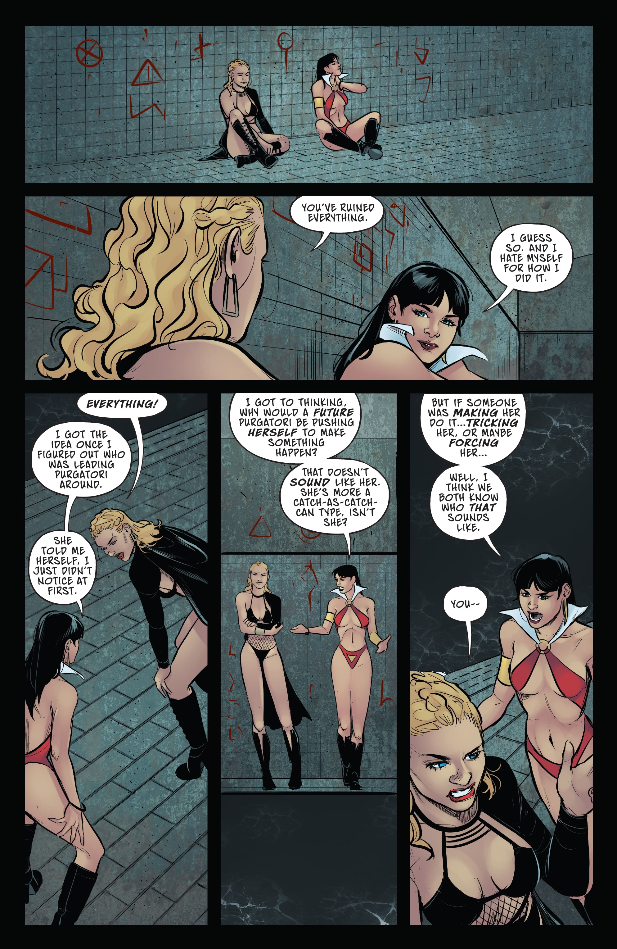 Read online Vampirella VS. Purgatori comic -  Issue #5 - 19