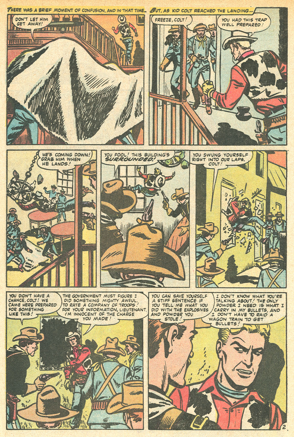 Read online Kid Colt Outlaw comic -  Issue #150 - 4