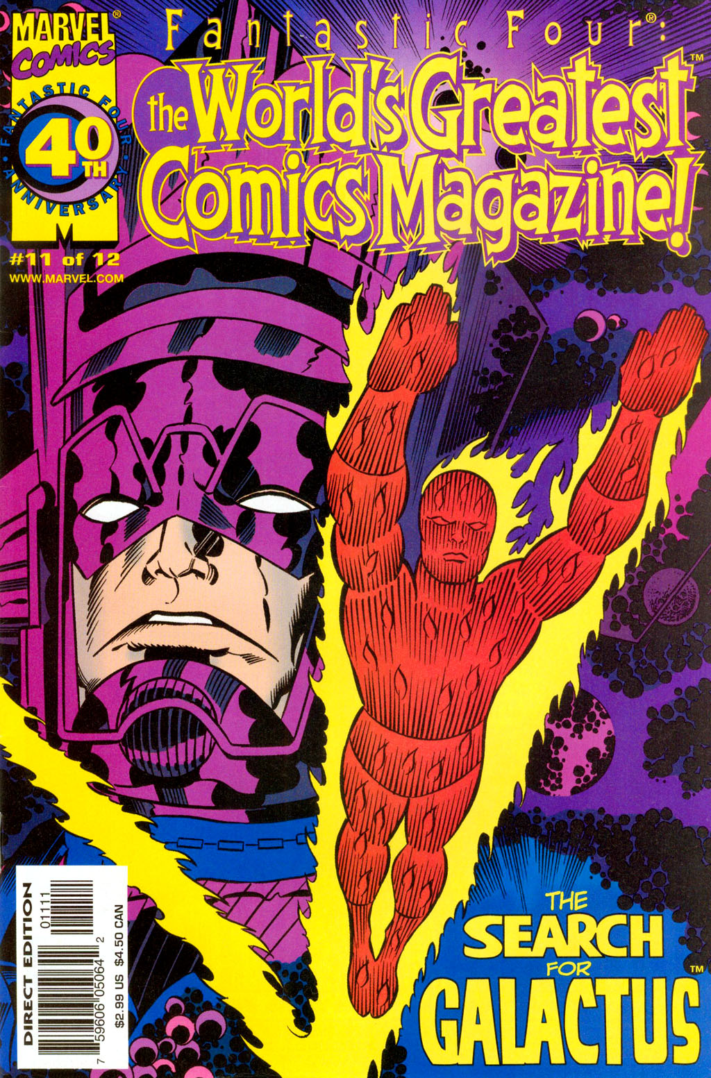 Read online Fantastic Four: World's Greatest Comics Magazine comic -  Issue #11 - 1
