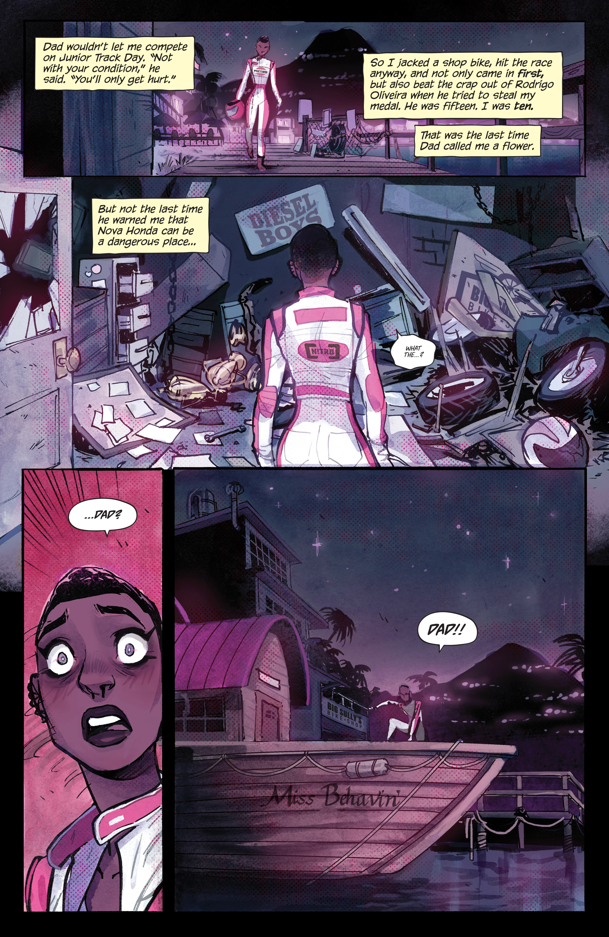 Read online Motor Crush comic -  Issue #3 - 5