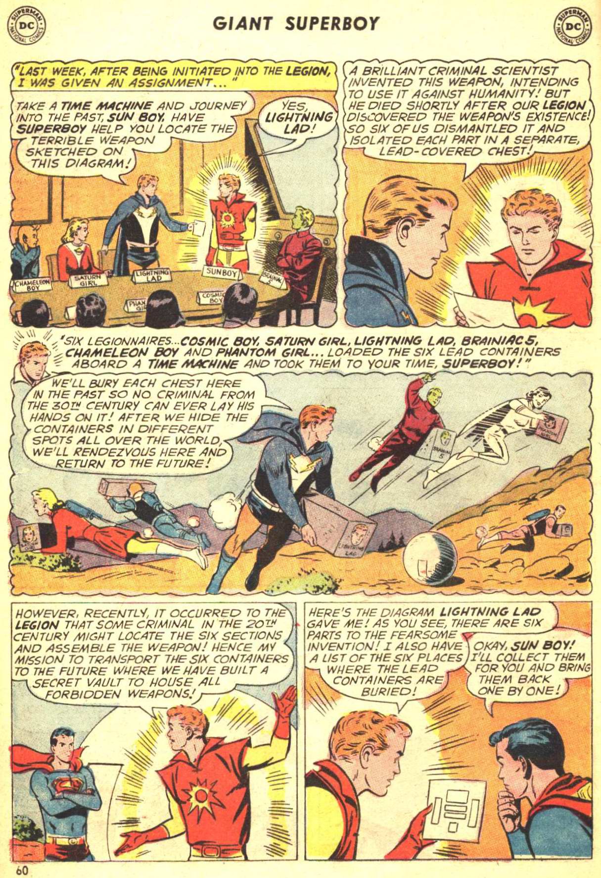 Read online Superboy (1949) comic -  Issue #147 - 56