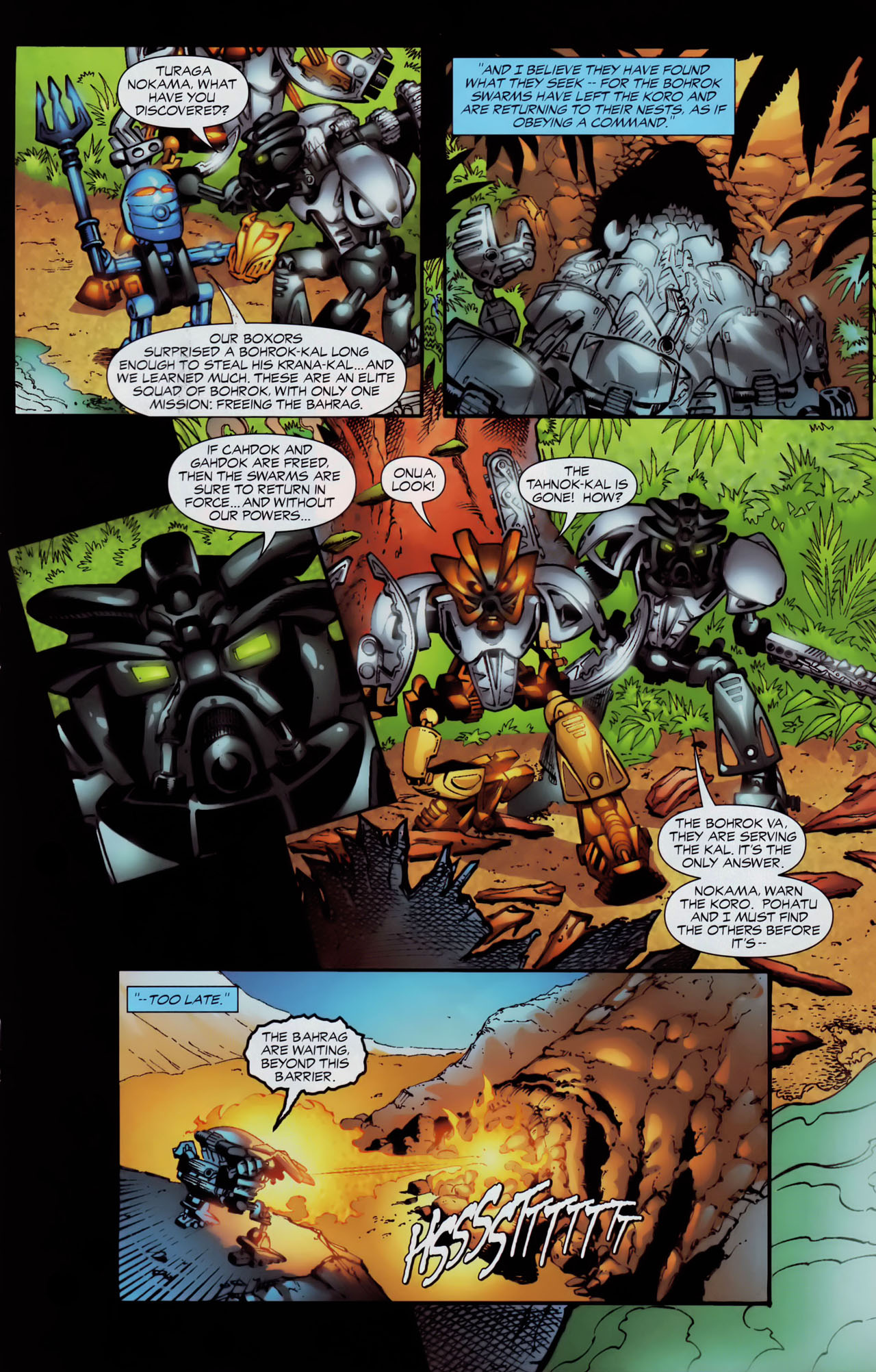 Read online Bionicle comic -  Issue #11 - 9