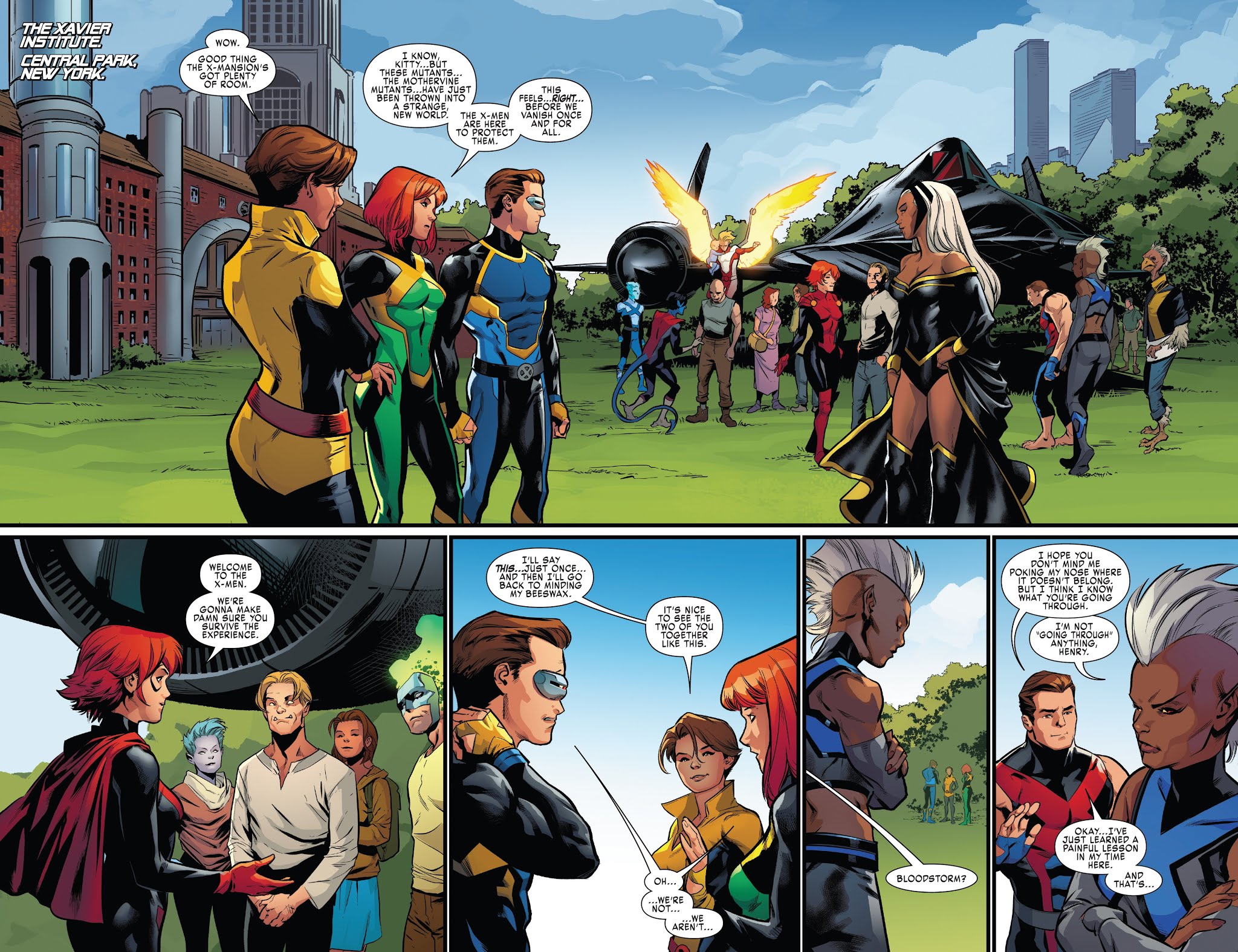 Read online X-Men: Blue comic -  Issue #36 - 12