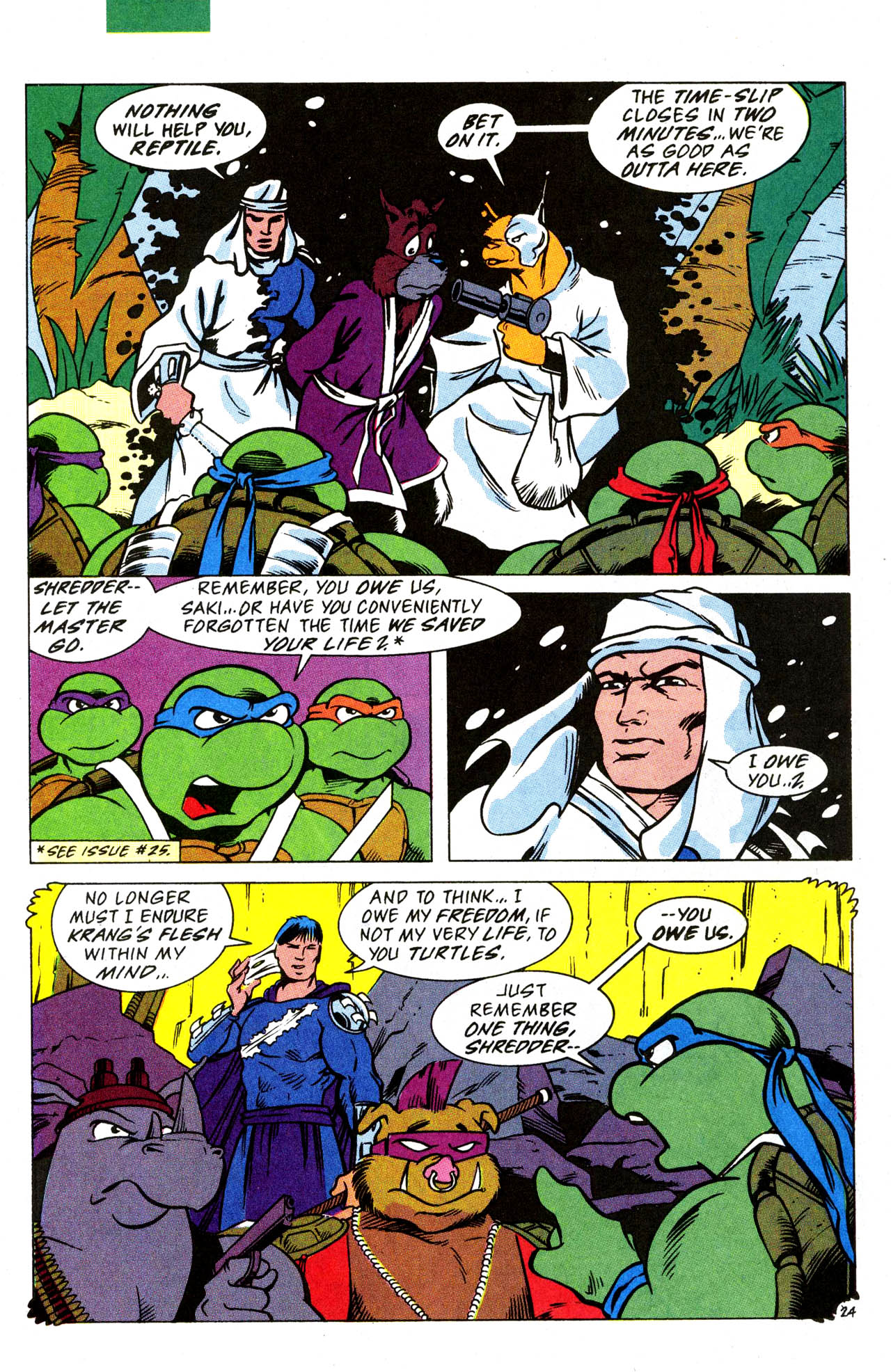 Read online Teenage Mutant Ninja Turtles Adventures (1989) comic -  Issue #36 - 26