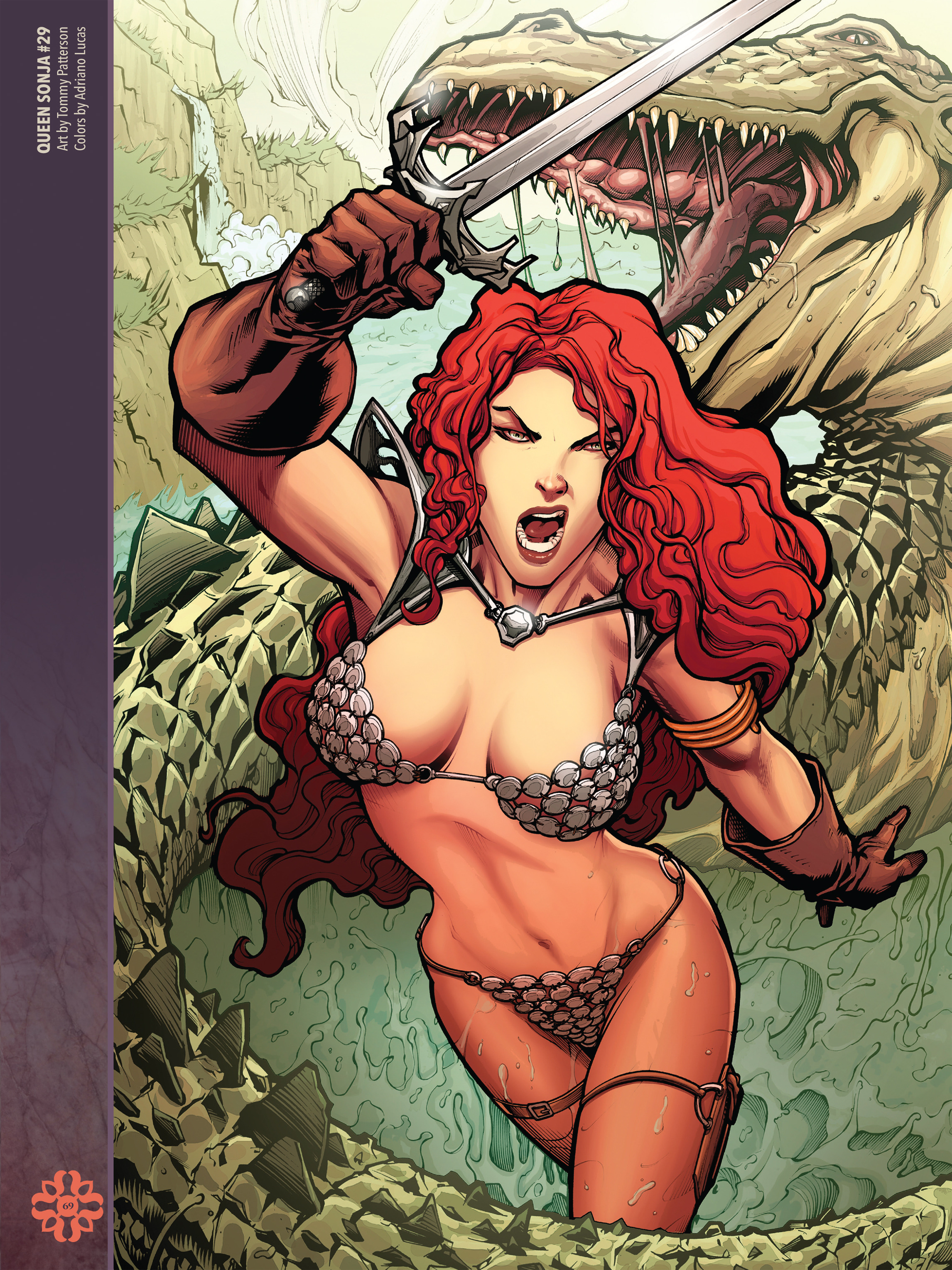 Read online The Art of Red Sonja comic -  Issue # TPB 2 (Part 1) - 69