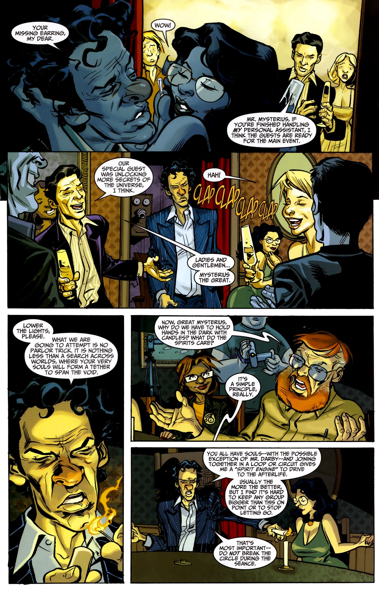 Read online Mysterius comic -  Issue #1 - 7