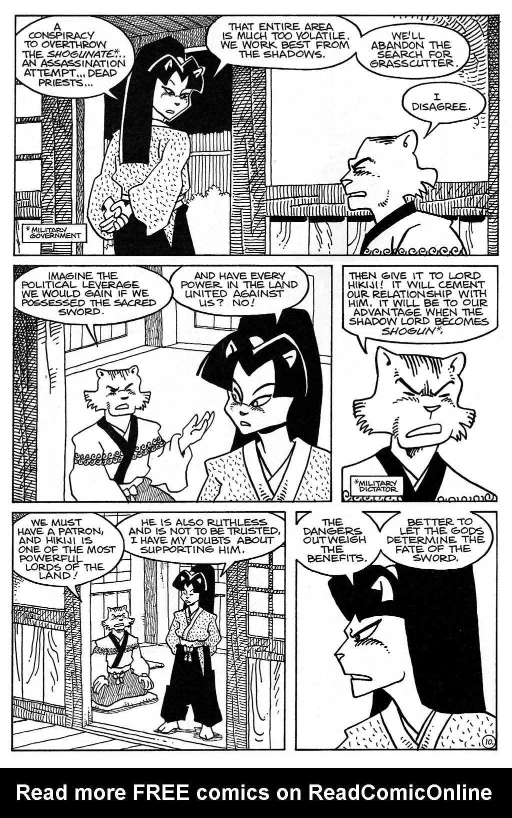 Read online Usagi Yojimbo (1996) comic -  Issue #40 - 12