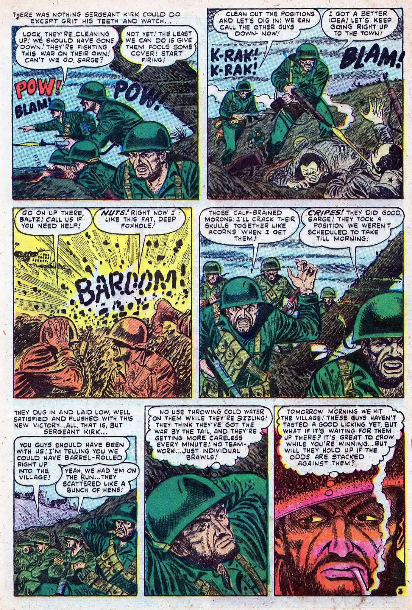 Read online Combat (1952) comic -  Issue #4 - 5