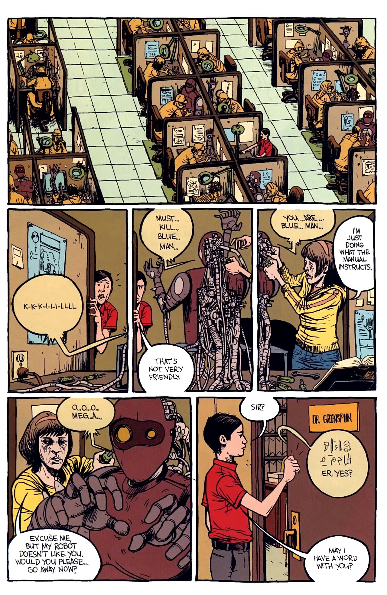 Read online Omega: The Unknown (2007) comic -  Issue #7 - 10