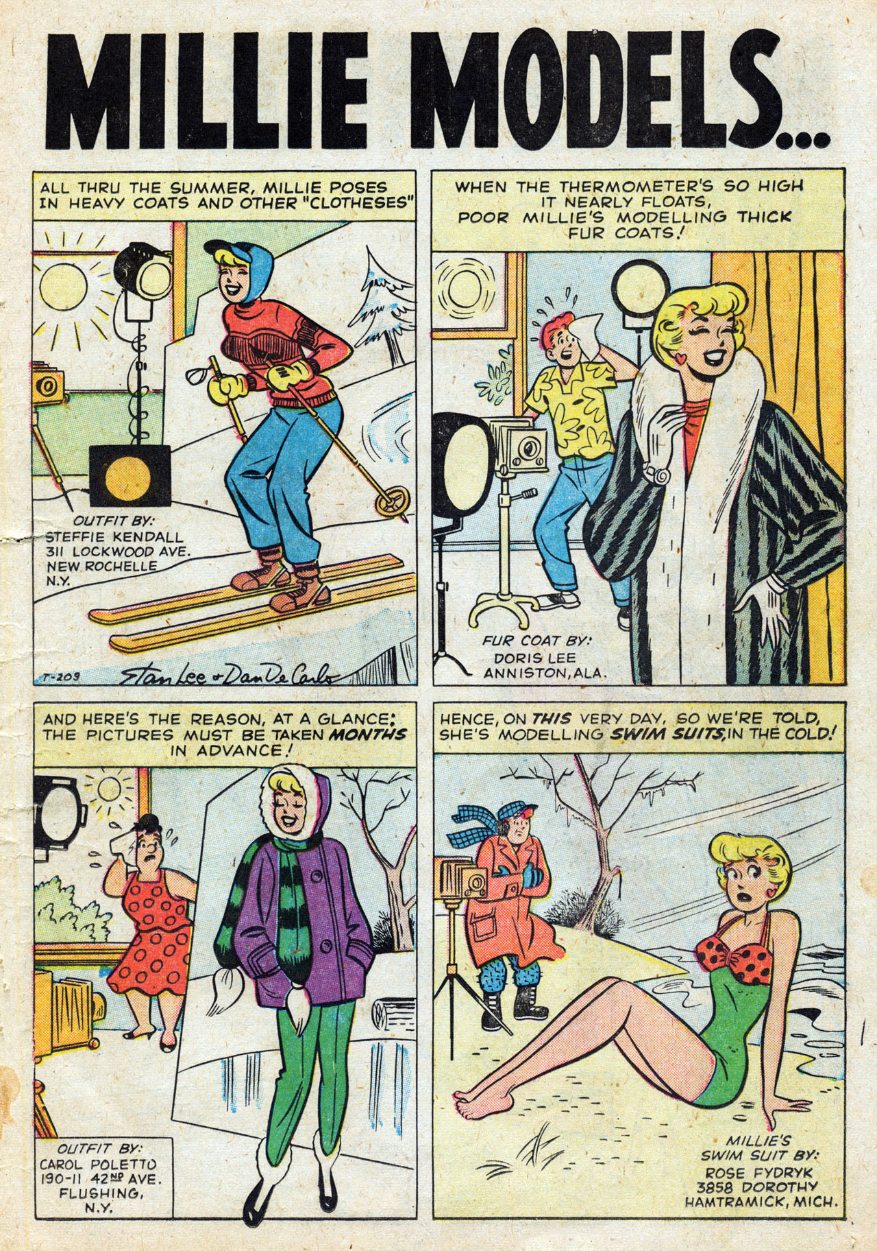 Read online Millie the Model comic -  Issue #90 - 11