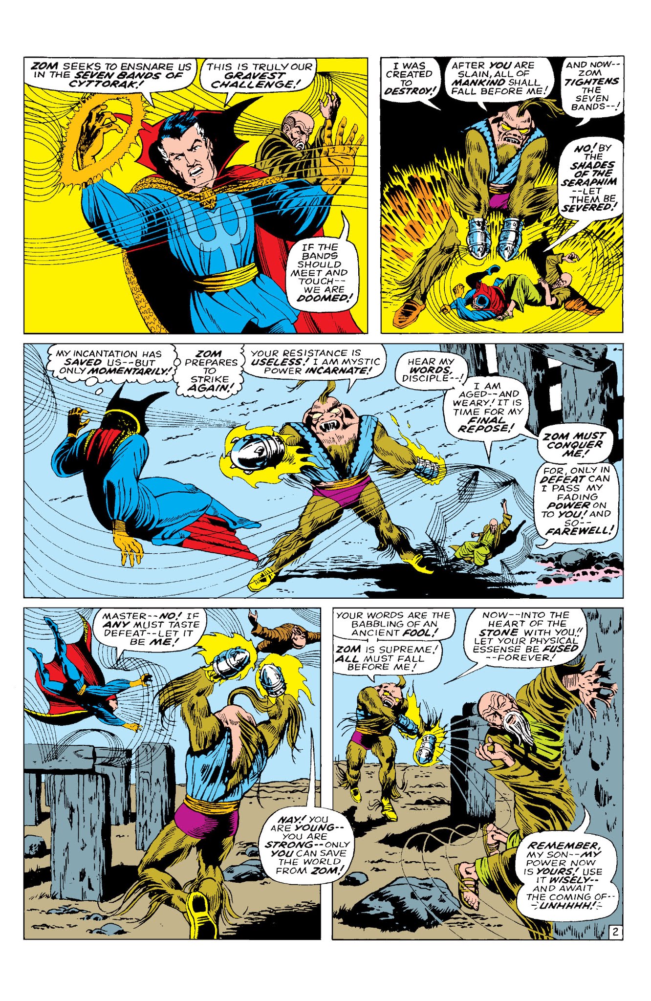 Read online Marvel Masterworks: Doctor Strange comic -  Issue # TPB 2 (Part 2) - 73