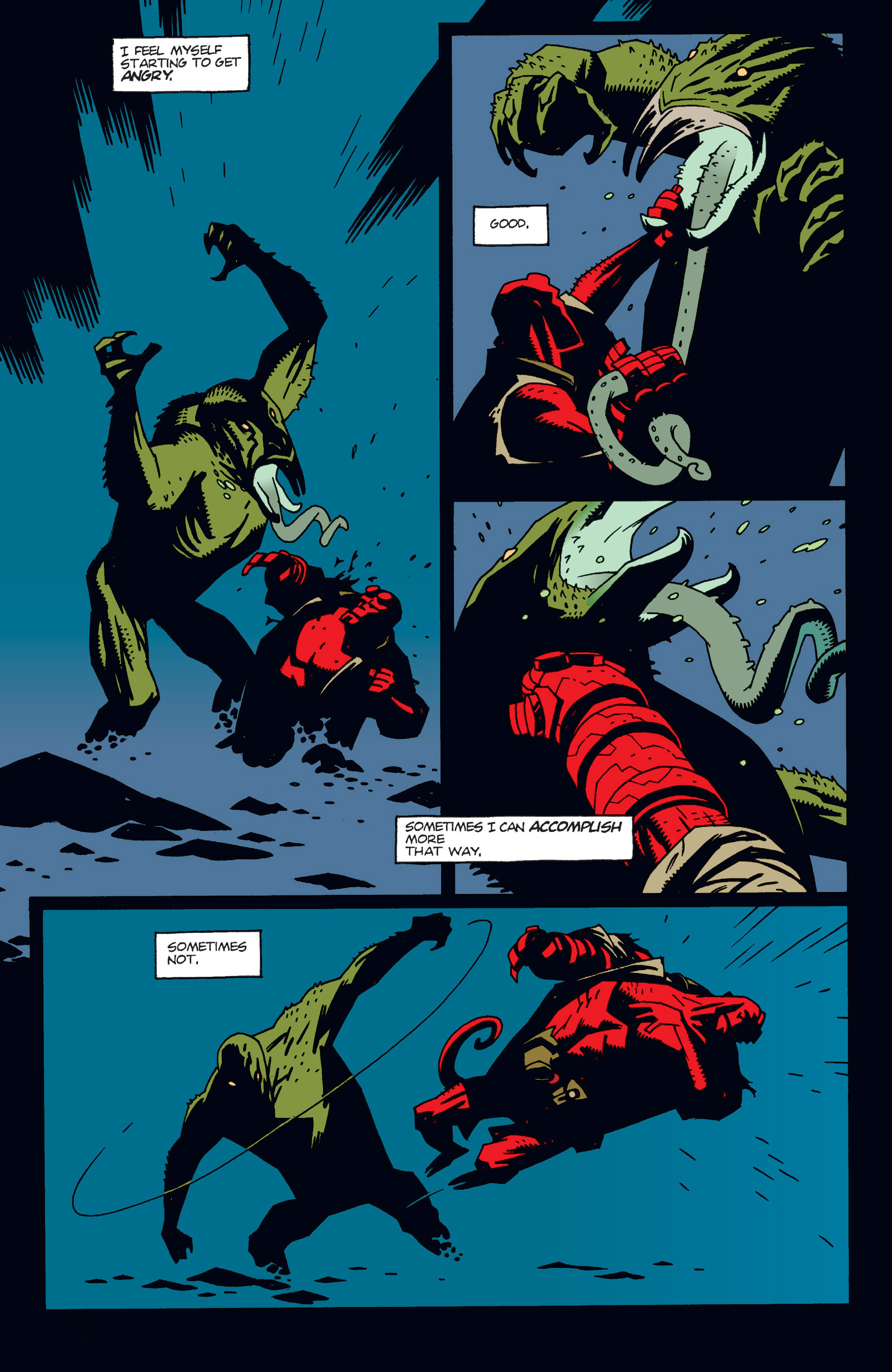 Read online Hellboy comic -  Issue #1 - 74