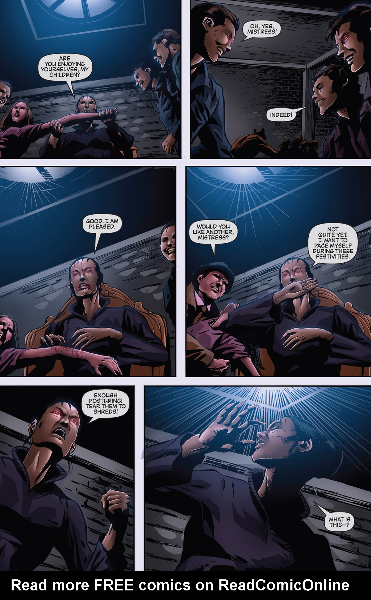 Read online Dark Shadows/Vampirella comic -  Issue #5 - 3