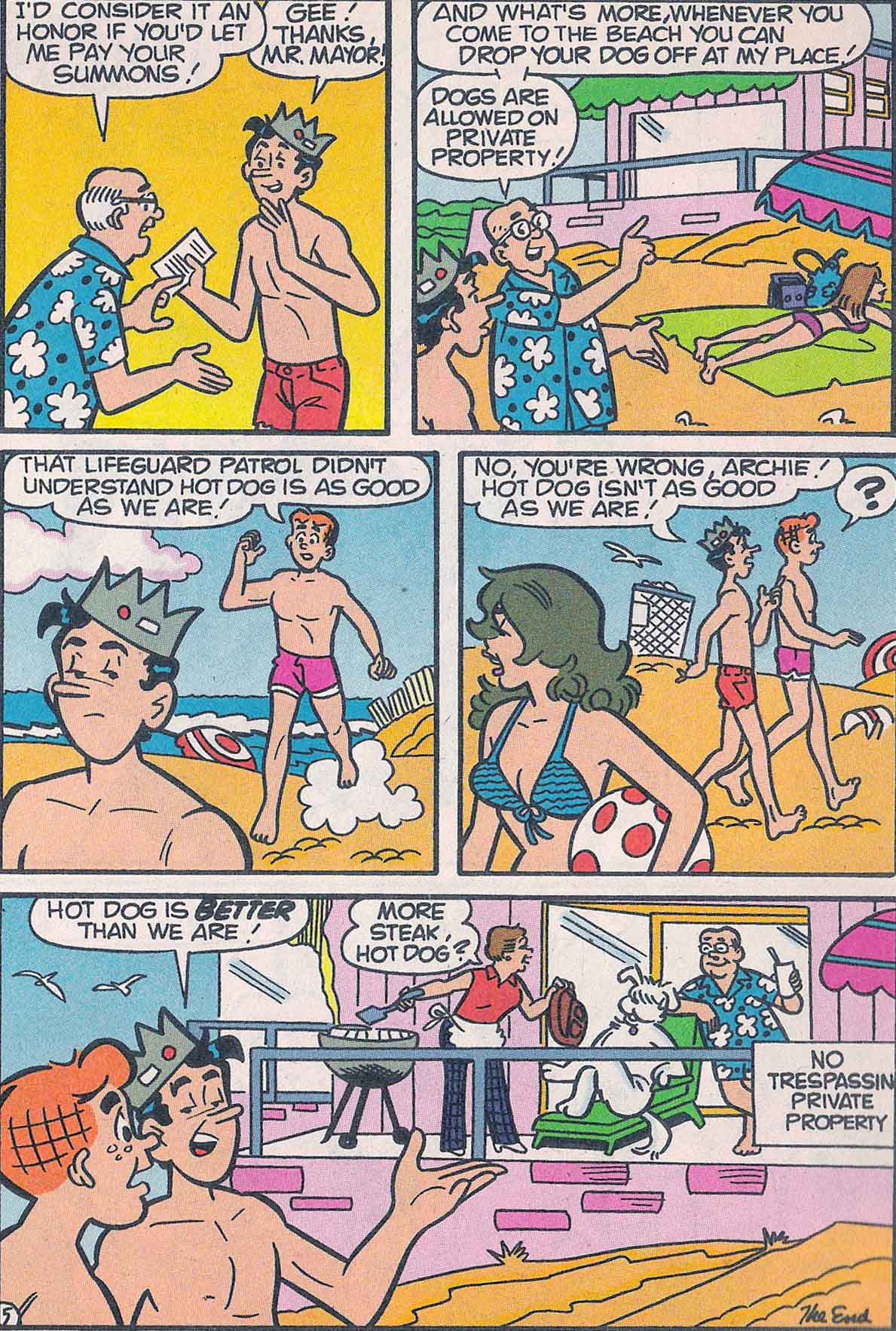 Read online Jughead's Double Digest Magazine comic -  Issue #61 - 157