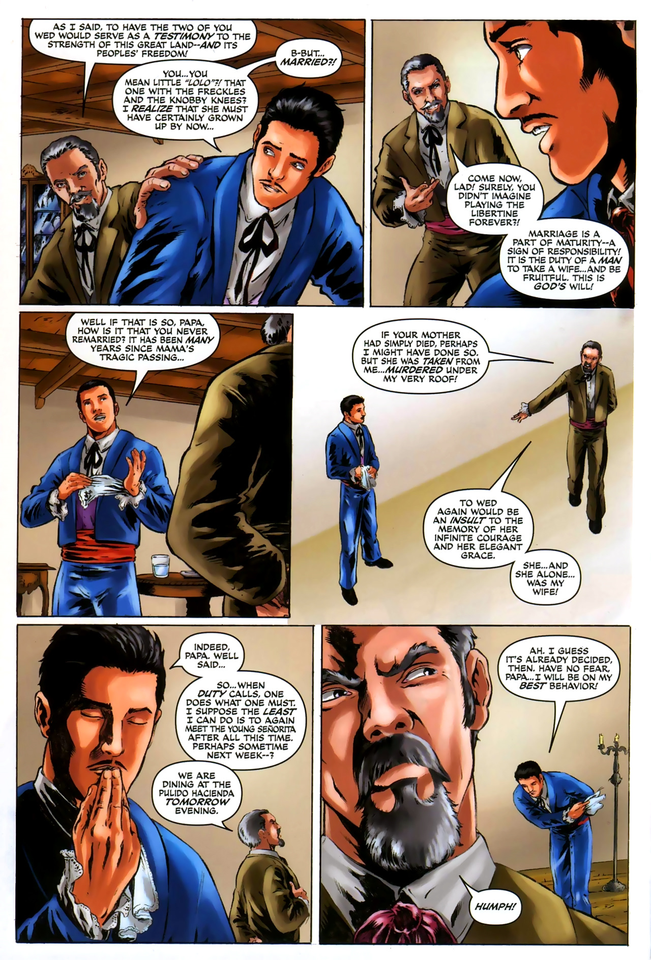 Read online Zorro (2008) comic -  Issue #9 - 12