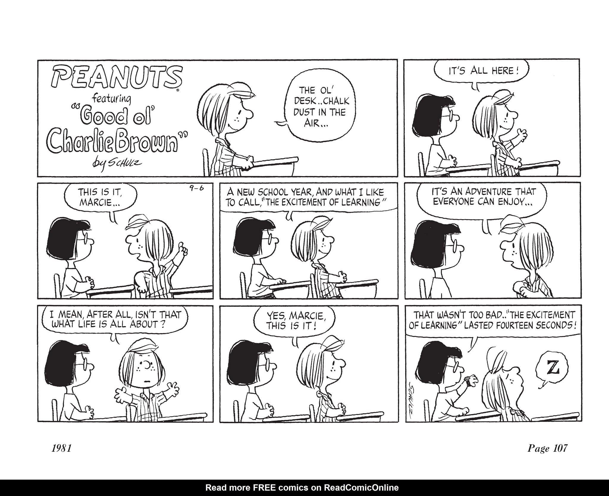 Read online The Complete Peanuts comic -  Issue # TPB 16 - 125