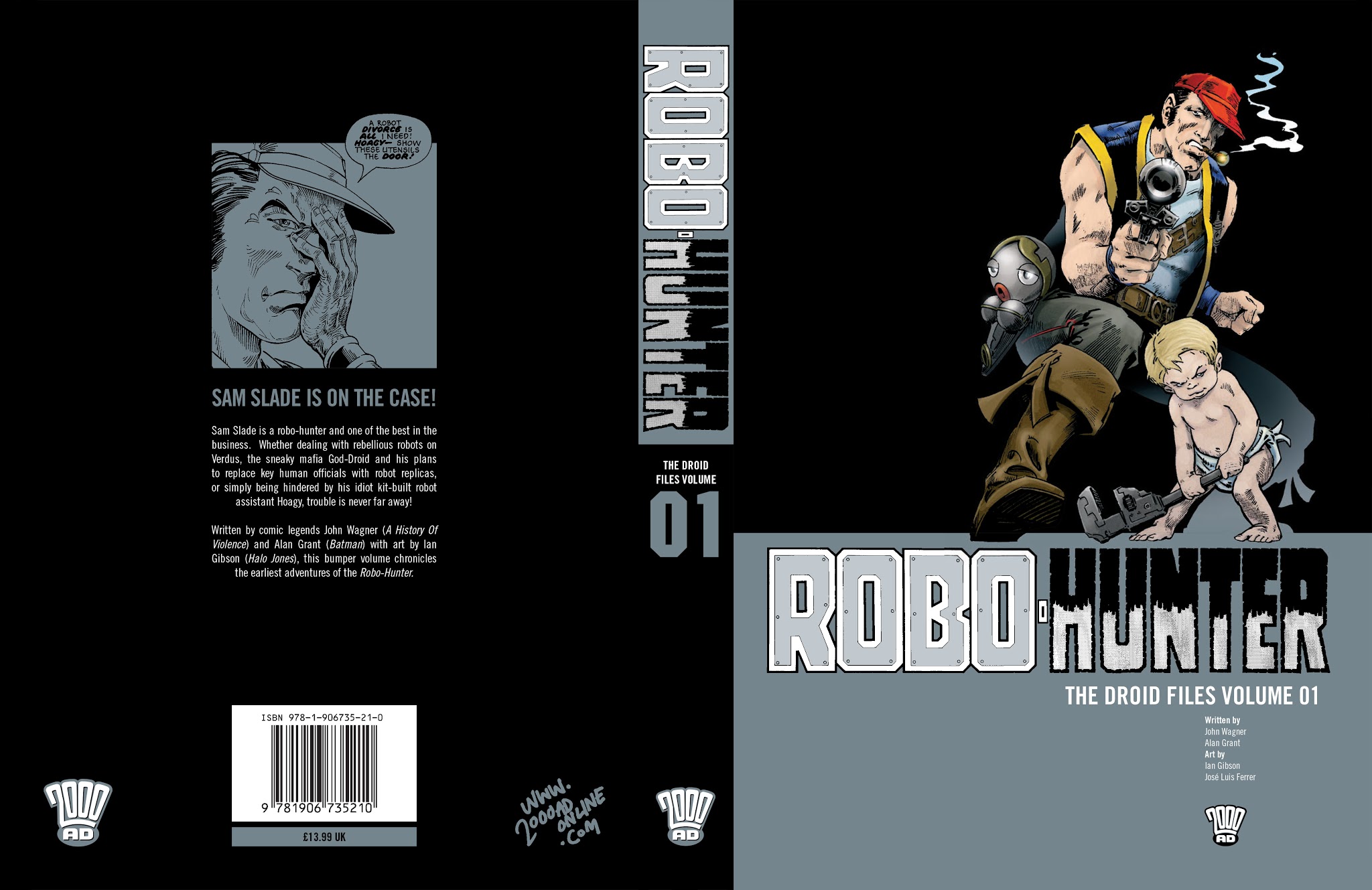 Read online Robo-Hunter: The Droid Files comic -  Issue # TPB 1 - 1