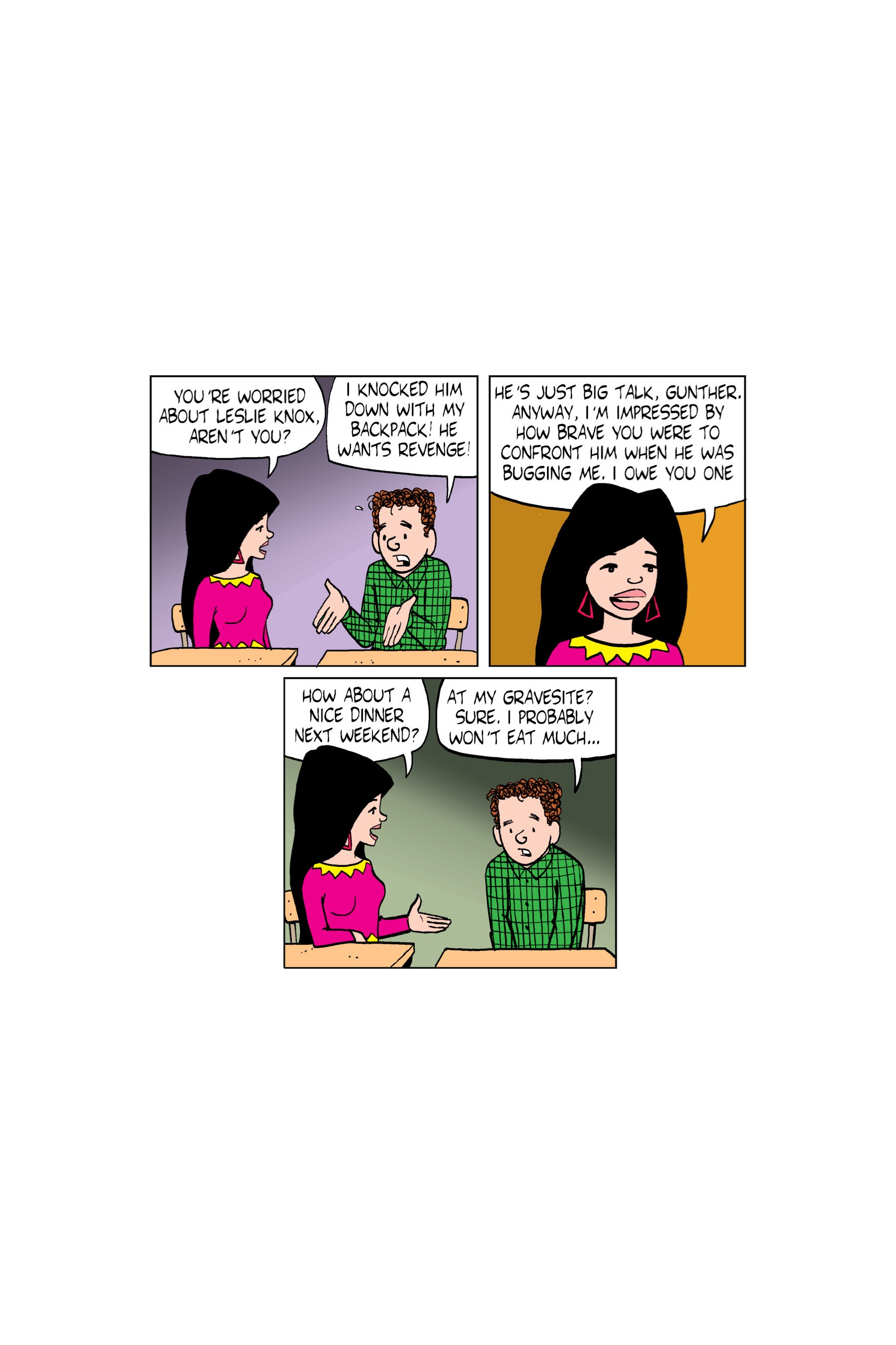 Read online Luann: Stress   Hormones = High School comic -  Issue # TPB - 52