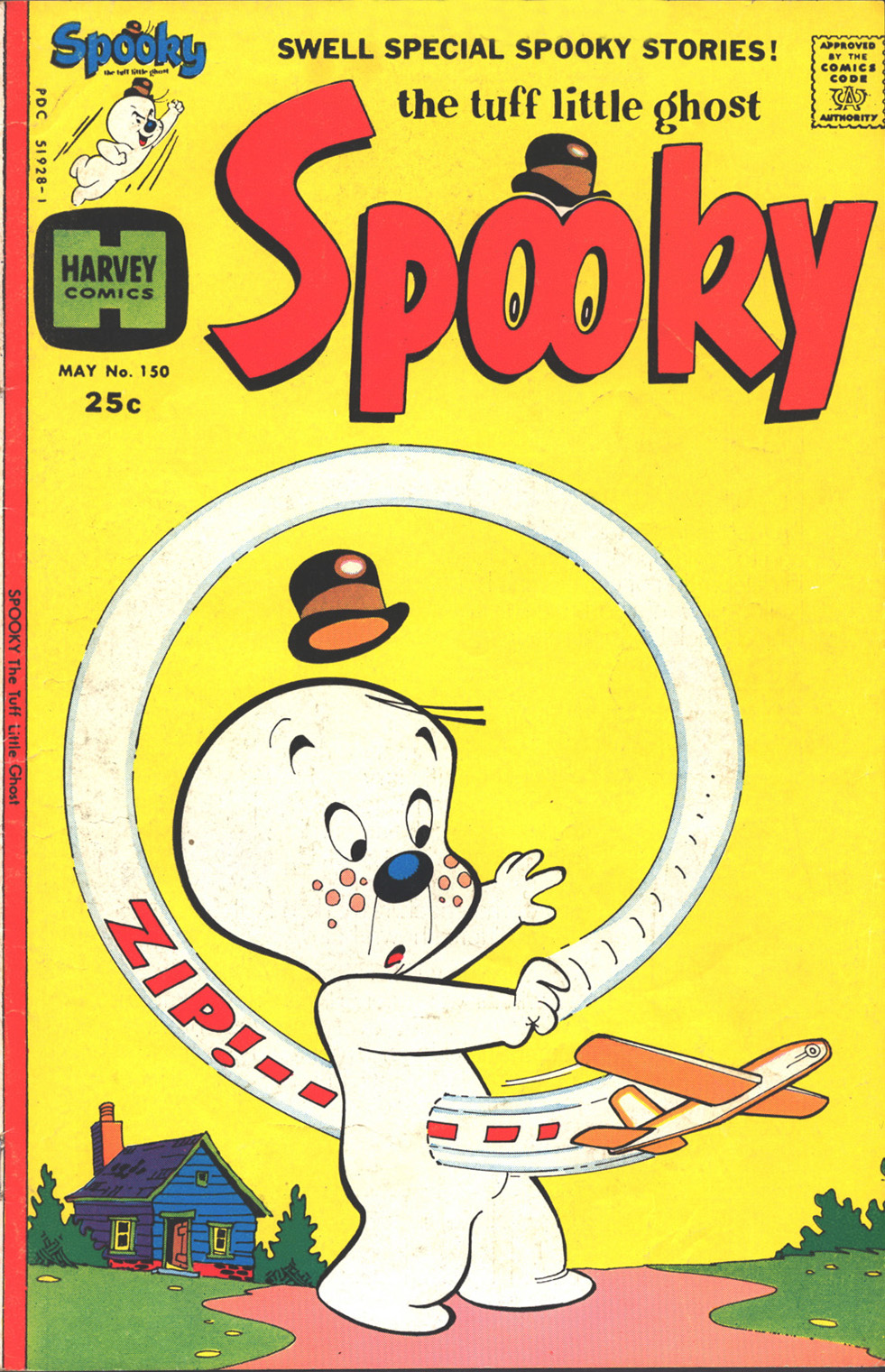Read online Spooky comic -  Issue #150 - 1