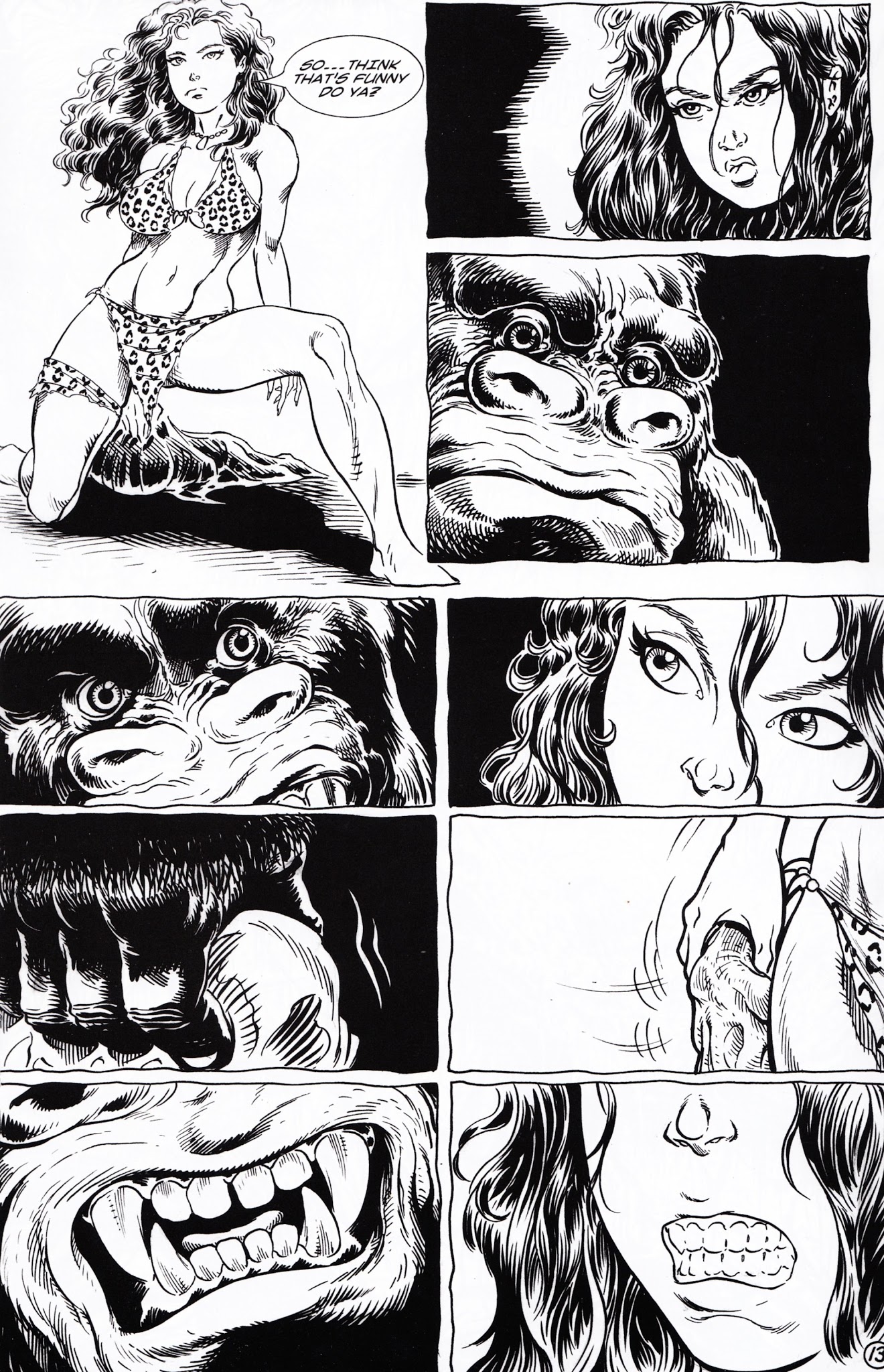 Read online Cavewoman: Journey comic -  Issue #1 - 15
