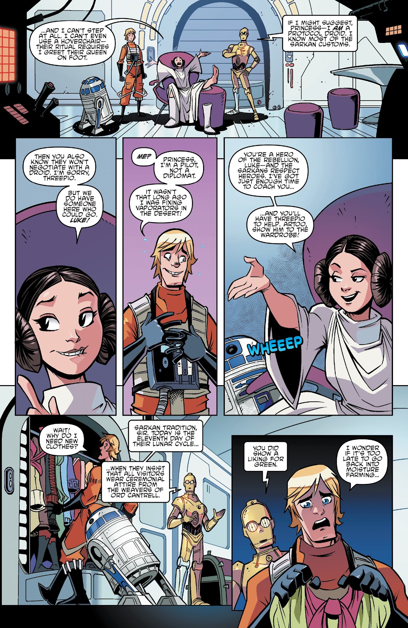 Read online Star Wars Adventures: Tales From Vader's Castle comic -  Issue #4 - 31