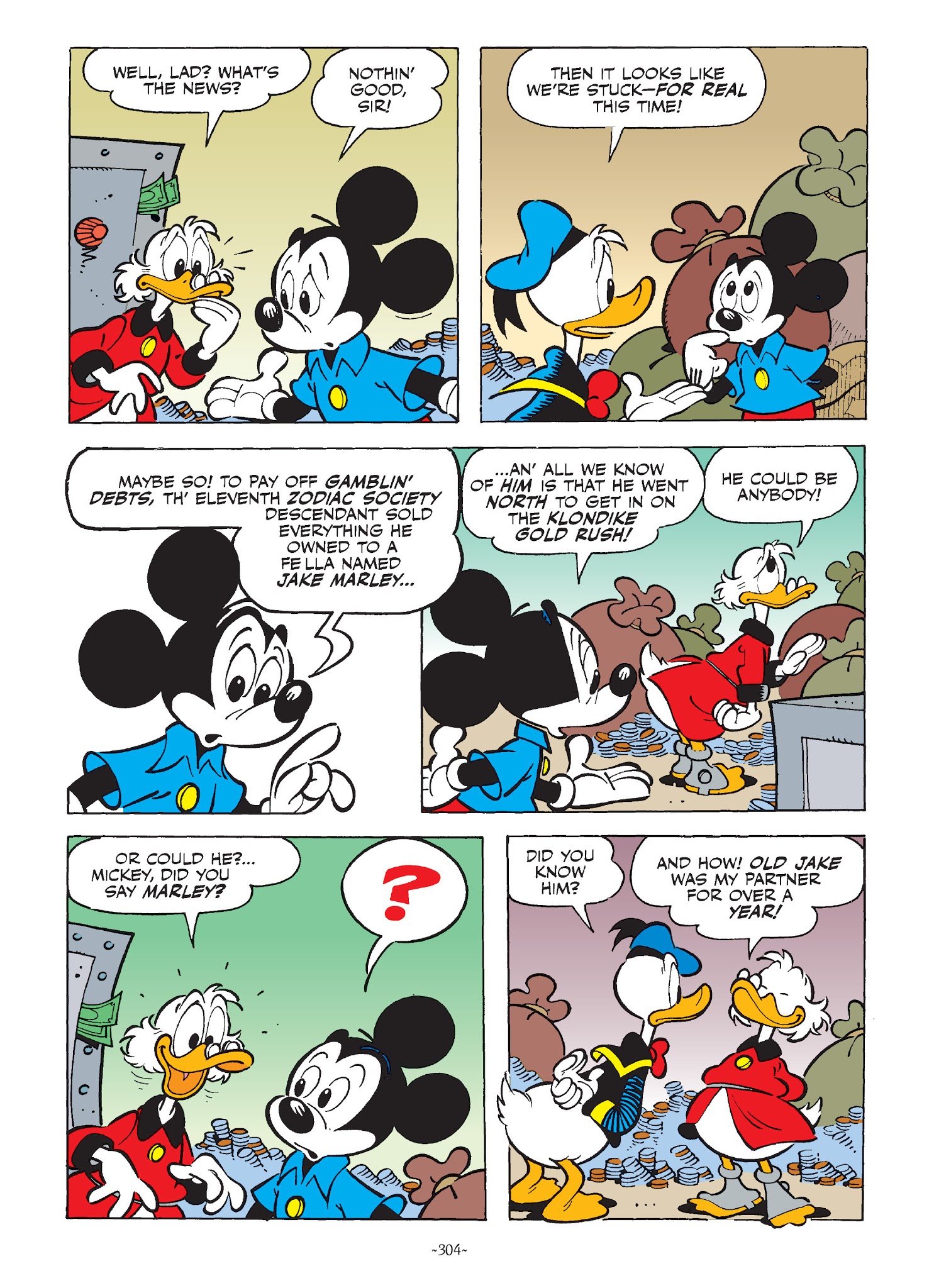 Read online Mickey and Donald: The Search For the Zodiac Stone comic -  Issue # TPB - 303