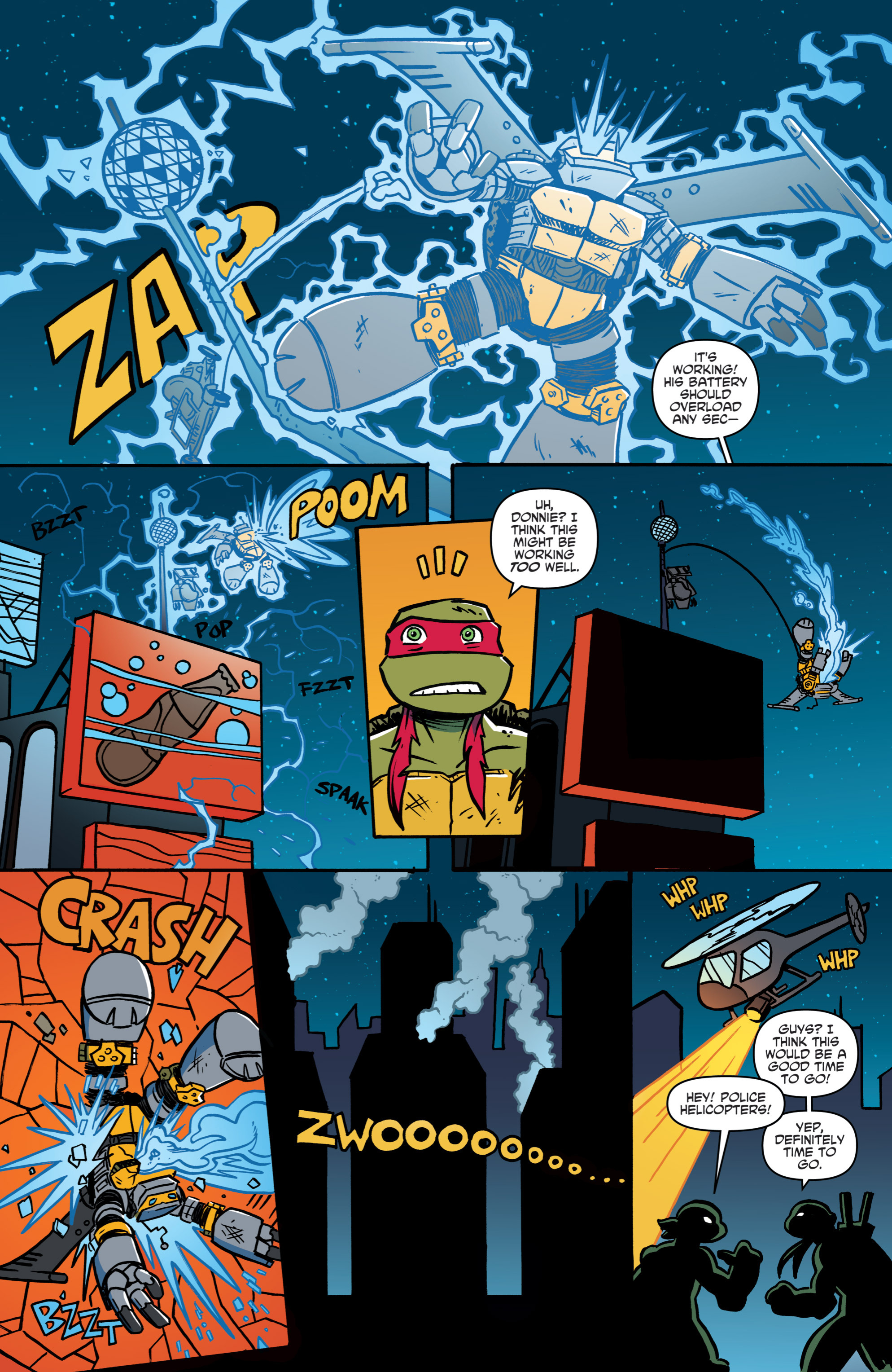 Read online Teenage Mutant Ninja Turtles New Animated Adventures comic -  Issue #9 - 17