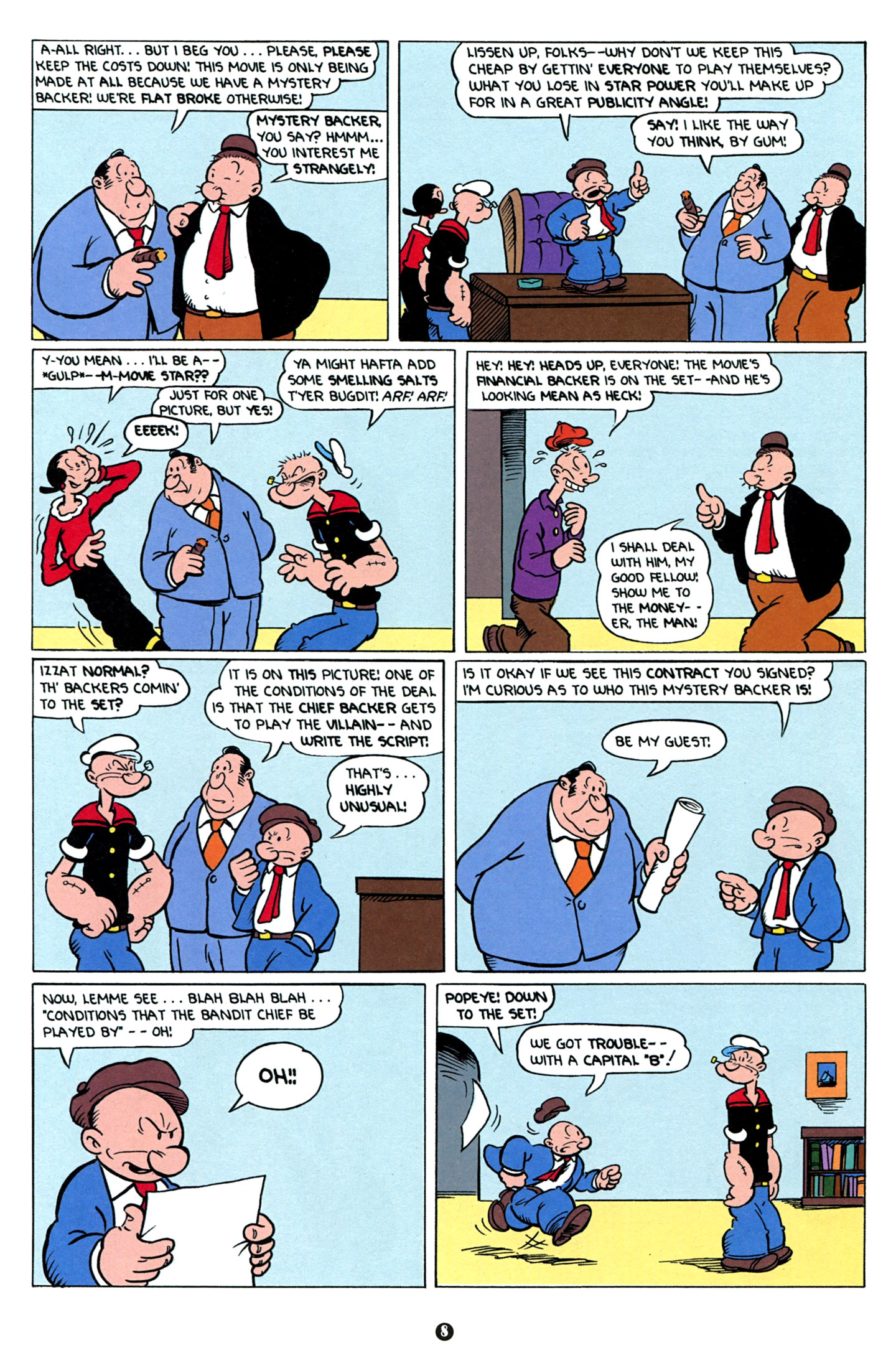 Read online Popeye (2012) comic -  Issue #6 - 10