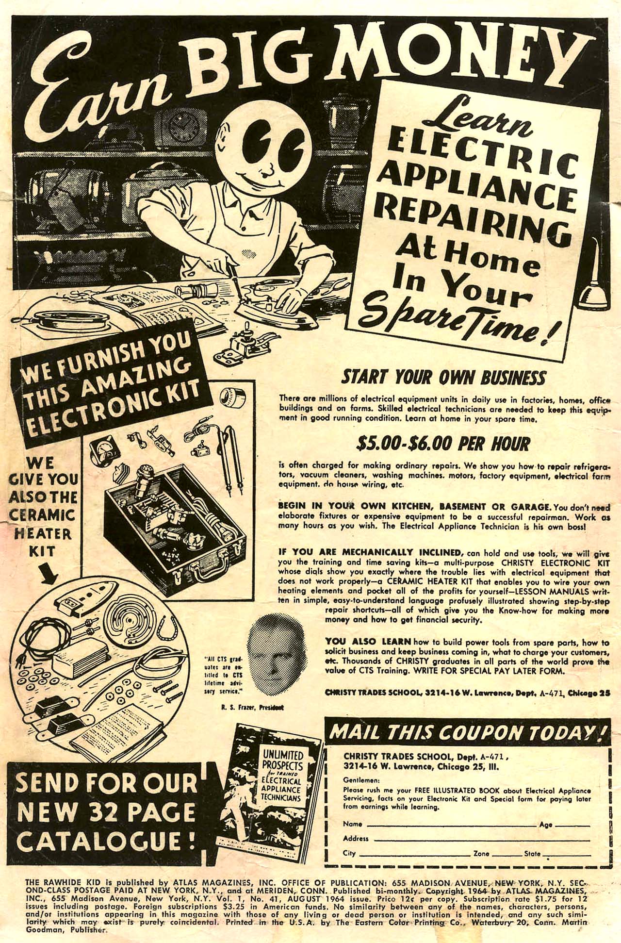 Read online The Rawhide Kid comic -  Issue #41 - 2