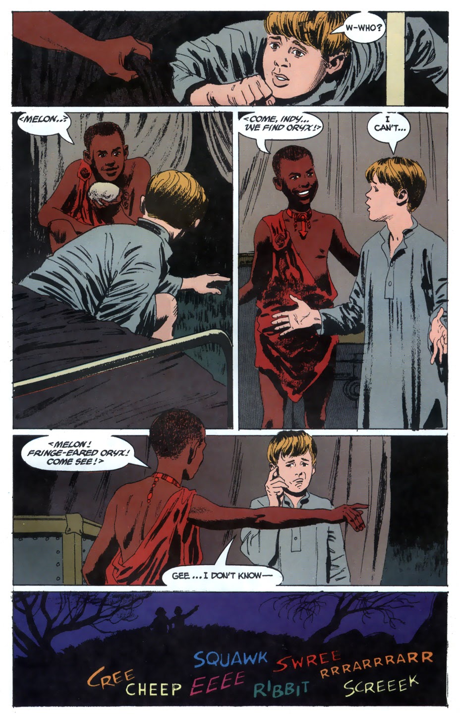 Read online Young Indiana Jones Chronicles comic -  Issue #4 - 13