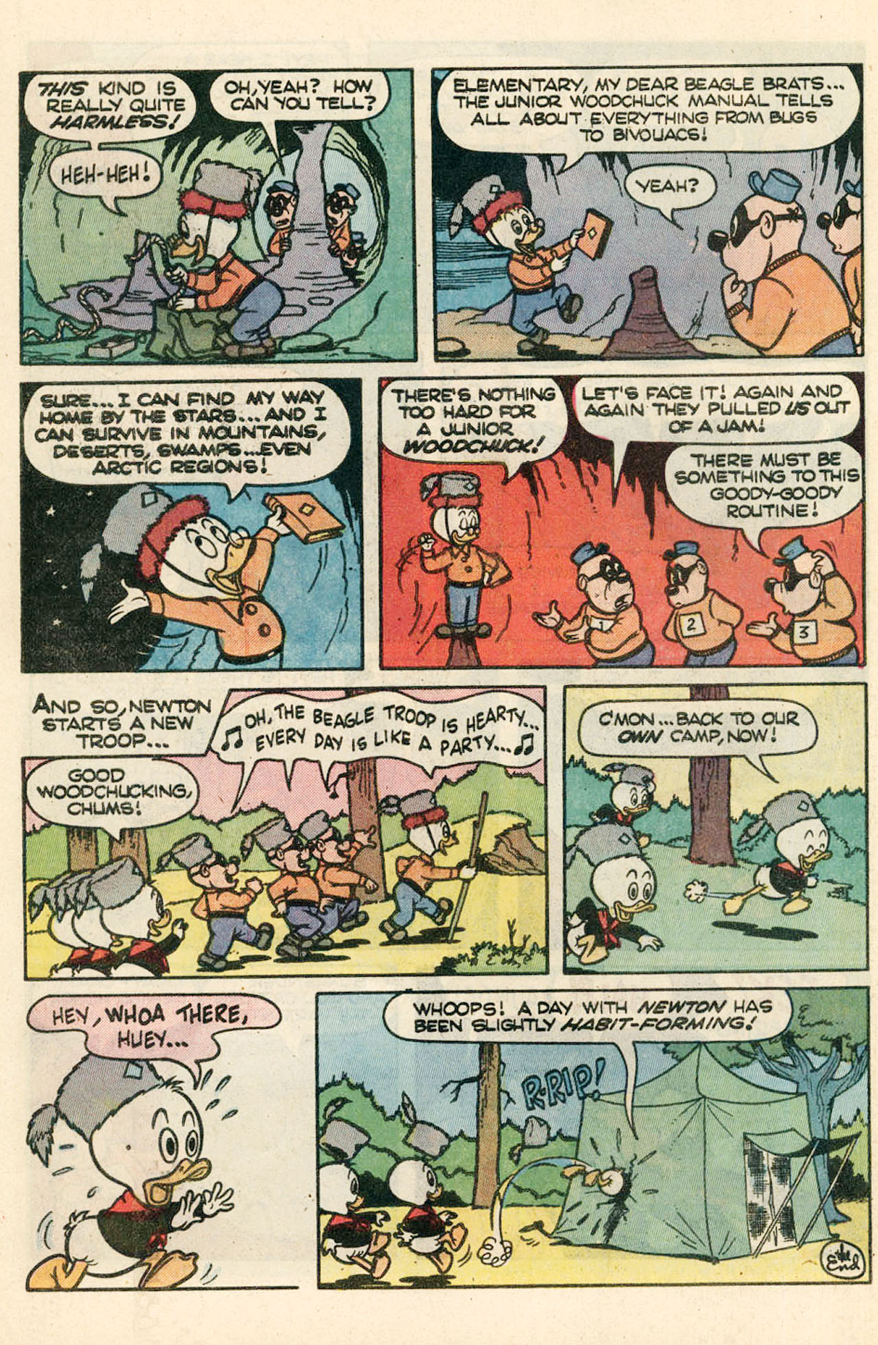 Read online Huey, Dewey, and Louie Junior Woodchucks comic -  Issue #80 - 34