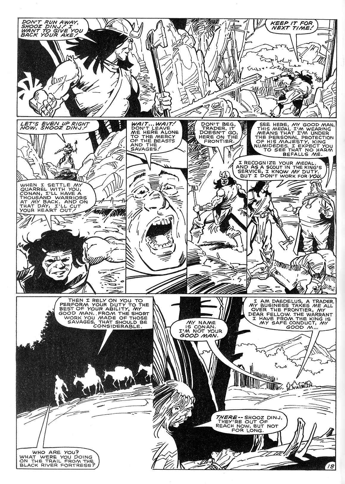 Read online The Savage Sword Of Conan comic -  Issue #143 - 24