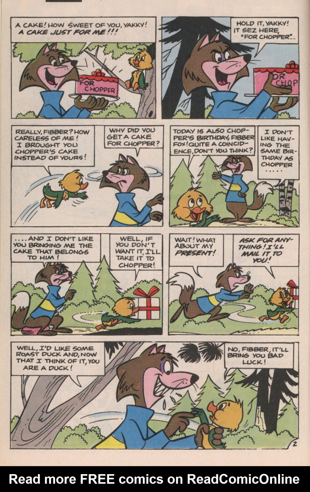 Read online Hanna Barbera Giant Size comic -  Issue #2 - 18