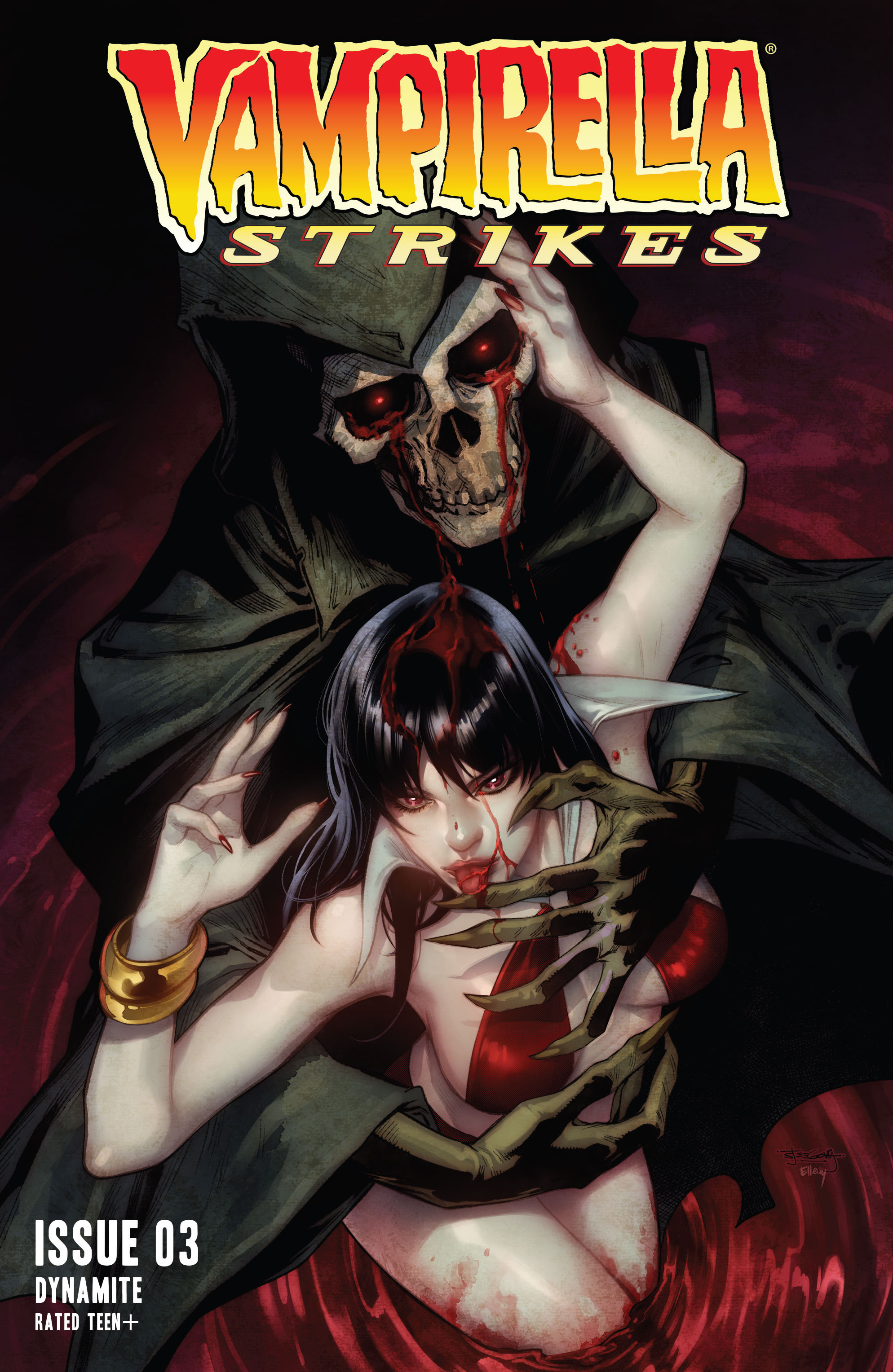 Read online Vampirella Strikes (2022) comic -  Issue #3 - 2