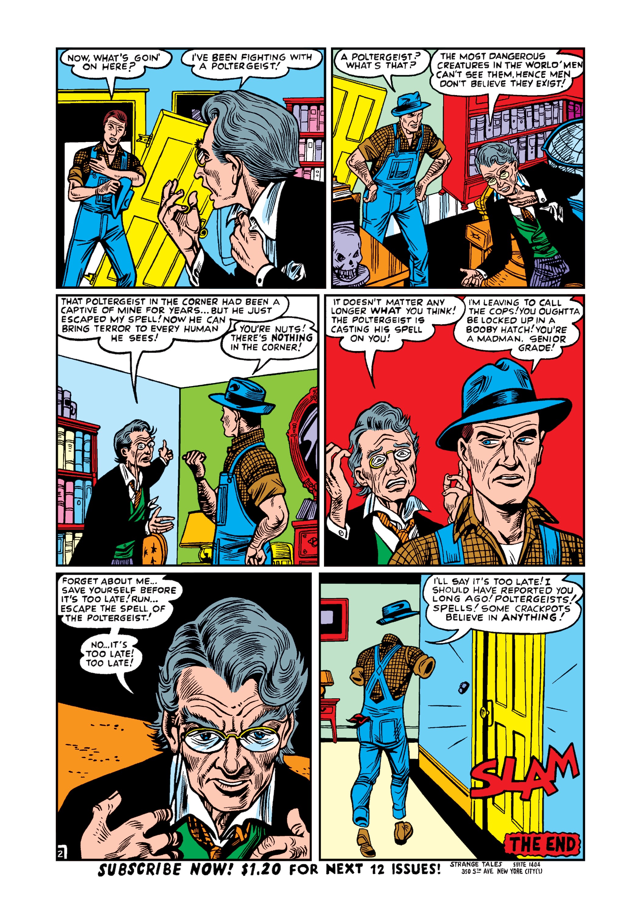 Read online Marvel Masterworks: Atlas Era Strange Tales comic -  Issue # TPB 1 (Part 1) - 84