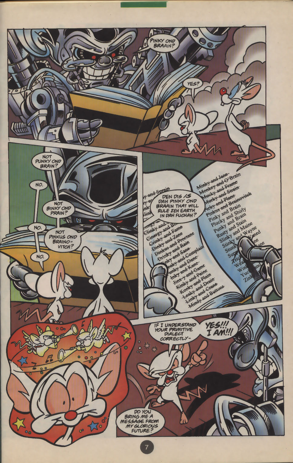 Read online Pinky and The Brain comic -  Issue #3 - 6